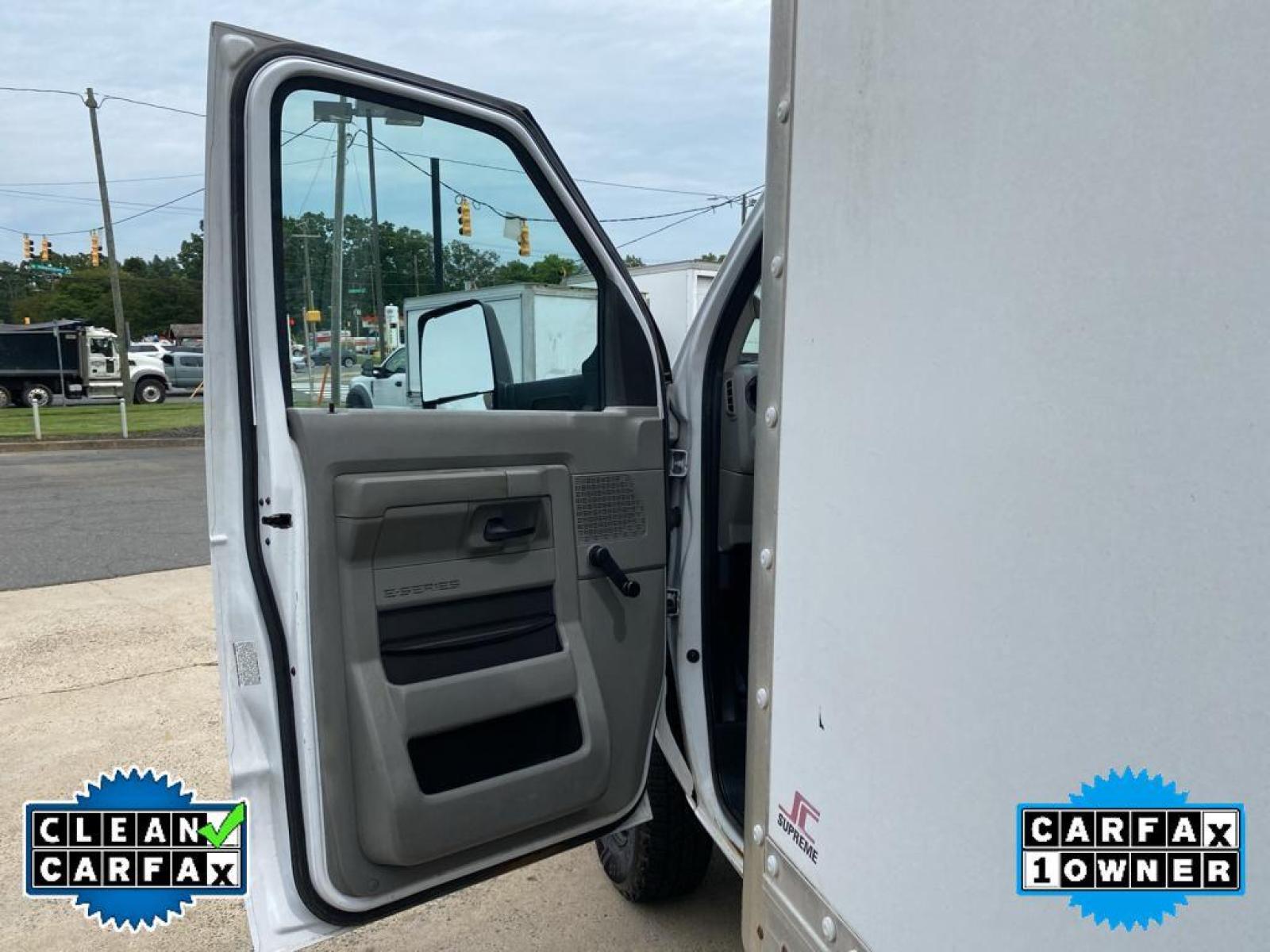2016 Oxford White /Medium Flint Ford Econoline Base (1FDWE3FL5GD) with an V8, 5.4L (330 CID) engine, 5-speed automatic transmission, located at 3147 E Independence Blvd, Charlotte, NC, 28205, 35.200268, -80.773651 - <b>Equipment</b><br>This Ford Econoline has a clean CARFAX vehicle history report. This vehicle is a certified CARFAX 1-owner. Enjoy the incredible handling with the rear wheel drive on the vehicle. Maintaining a stable interior temperature in this model is easy with the climate control system. This - Photo #18