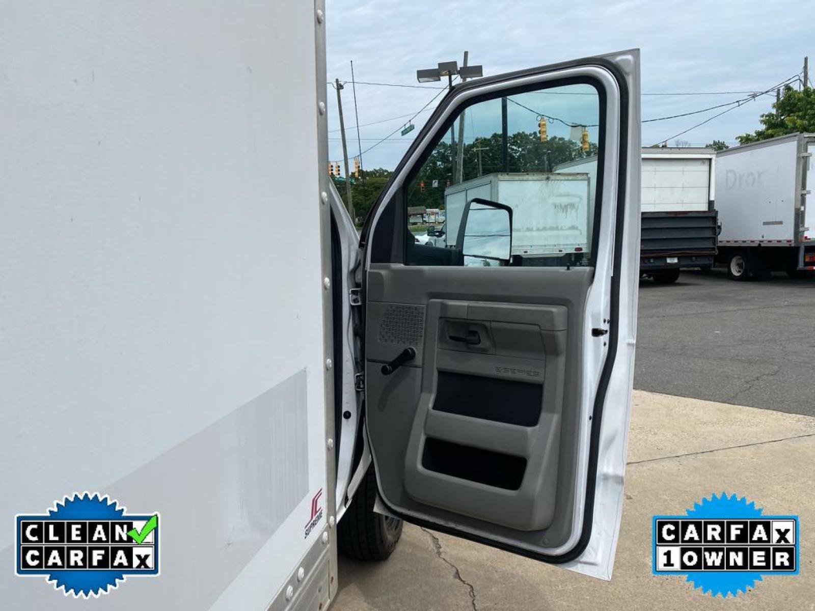 2016 Oxford White /Medium Flint Ford Econoline Base (1FDWE3FL5GD) with an V8, 5.4L (330 CID) engine, 5-speed automatic transmission, located at 3147 E Independence Blvd, Charlotte, NC, 28205, 35.200268, -80.773651 - <b>Equipment</b><br>This Ford Econoline has a clean CARFAX vehicle history report. This vehicle is a certified CARFAX 1-owner. Enjoy the incredible handling with the rear wheel drive on the vehicle. Maintaining a stable interior temperature in this model is easy with the climate control system. This - Photo #19