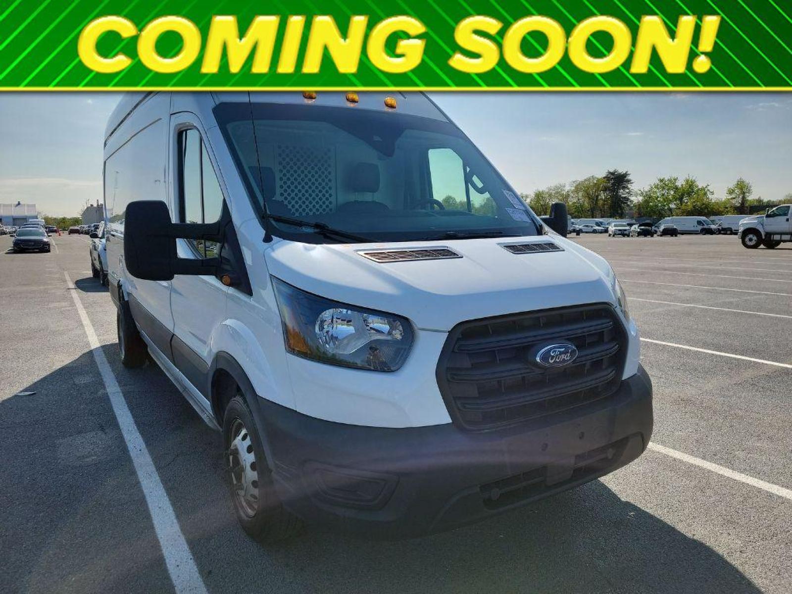 2020 Oxford White /Dark Palazzo Ford Transit Van Base w/10,360 lb. GVWR (1FTRS4XG8LK) with an V6, 3.5L engine, 10-speed automatic transmission, located at 3147 E Independence Blvd, Charlotte, NC, 28205, 35.200268, -80.773651 - <b>Equipment</b><br>See what's behind you with the back up camera on this unit. Good News! This certified CARFAX 1-owner vehicle has only had one owner before you. This unit features a hands-free Bluetooth phone system. It has a clean CARFAX vehicle history report. The rear parking assist technology - Photo #0