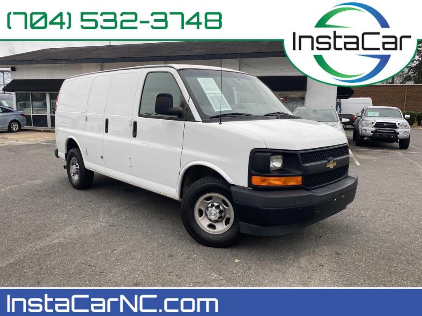 2017 Summit White /Medium Pewter Chevrolet Express Work Van (1GCZGGFG1H1) with an V8, 6.0L engine, 6-speed automatic transmission, located at 3147 E Independence Blvd, Charlotte, NC, 28205, 35.200268, -80.773651 - <b>Equipment</b><br>with XM/Sirus Satellite Radio you are no longer restricted by poor quality local radio stations while driving the Chevrolet Express. Anywhere on the planet, you will have hundreds of digital stations to choose from. This vehicle is a certified CARFAX 1-owner. Our dealership has - Photo#0