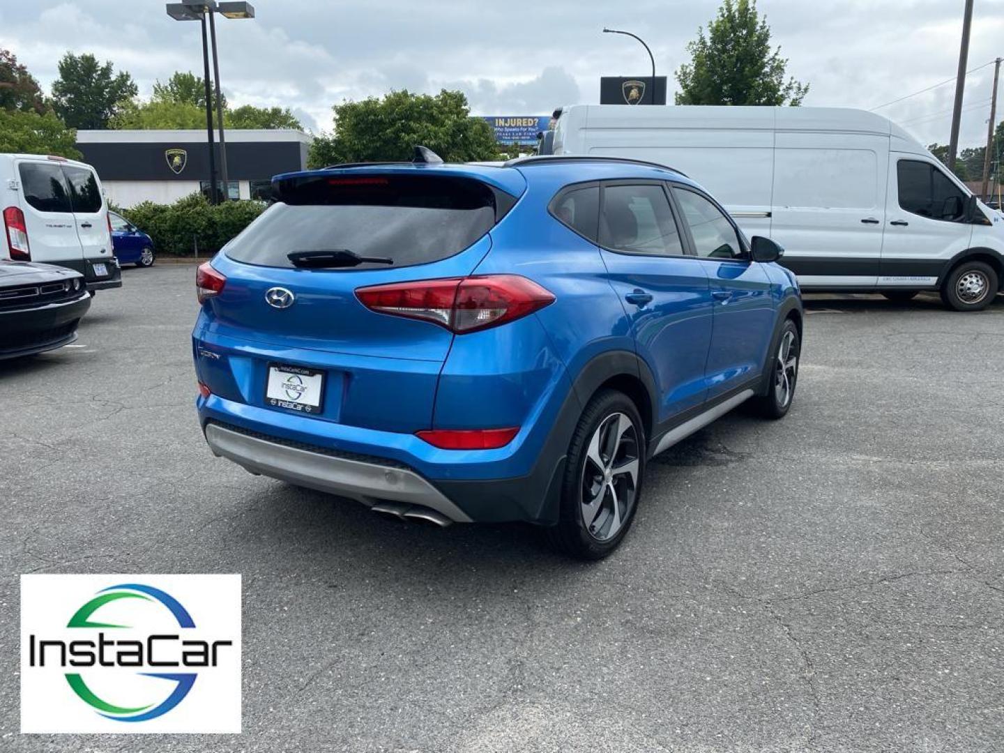 2018 Caribbean Blue /Black Hyundai Tucson Value (KM8J33A24JU) with an L4, 1.6L engine, 7-speed auto-shift manual transmission, located at 3147 E Independence Blvd, Charlotte, NC, 28205, 35.200268, -80.773651 - <b>Equipment</b><br>The satellite radio system in this vehicle gives you access to hundreds of nation-wide radio stations with a clear digital signal. This 2018 Hyundai Tucson keeps you comfortable with Auto Climate. The rear parking assist technology on the Hyundai Tucson will put you at ease whe - Photo#11