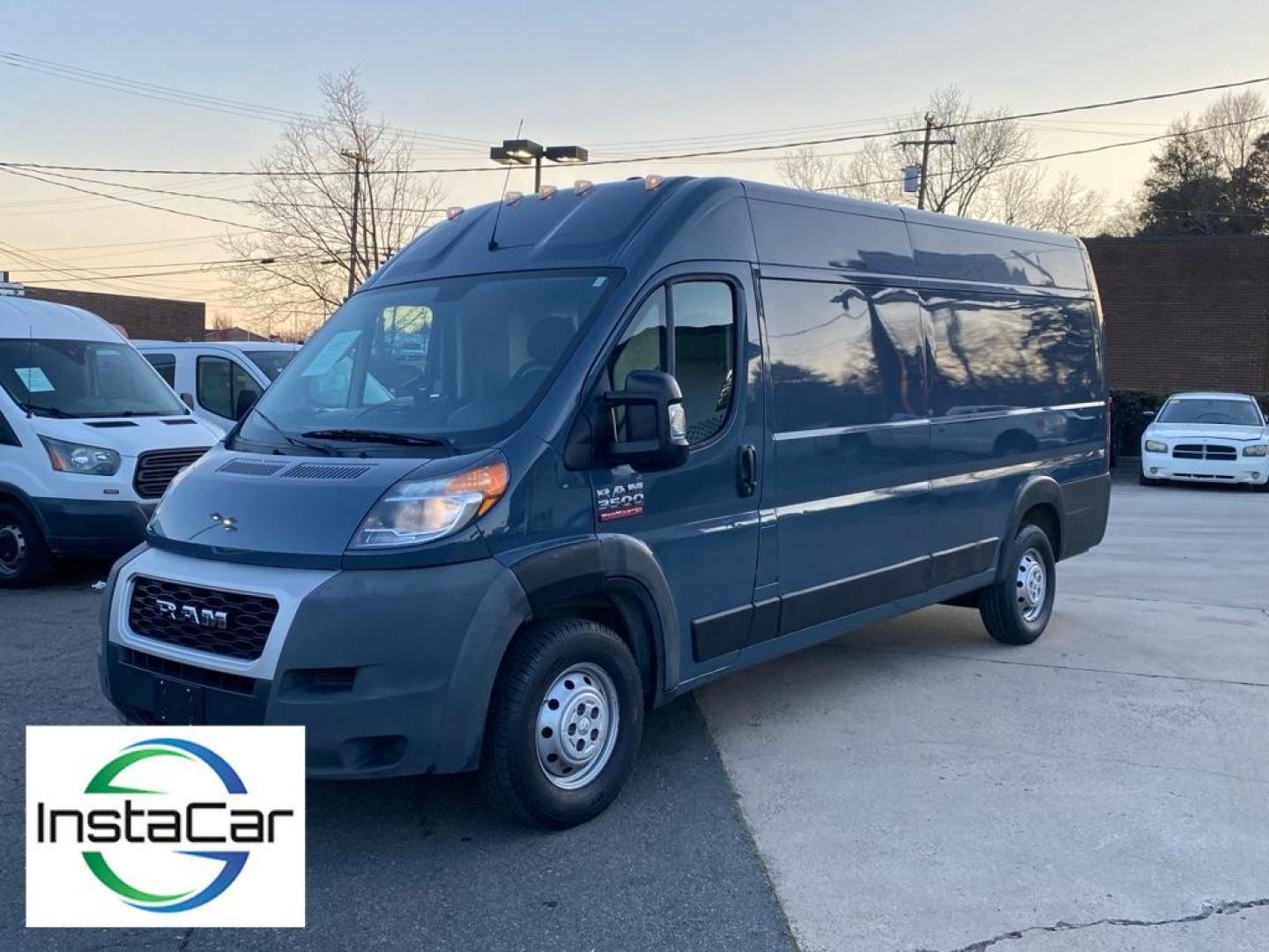 2019 Patriot Blue Pearlcoat /Black Ram ProMaster 3500 High Roof (3C6URVJG9KE) with an V6, 3.6L engine, 6-speed automatic transmission, located at 3147 E Independence Blvd, Charlotte, NC, 28205, 35.200268, -80.773651 - <b>Equipment</b><br>Bluetooth technology is built into it, keeping your hands on the steering wheel and your focus on the road. See what's behind you with the back up camera on the vehicle. This vehicle shines with an exquisite blue finish. The Ram ProMaster 3500 has a V6, 3.6L high output engine. S - Photo#8