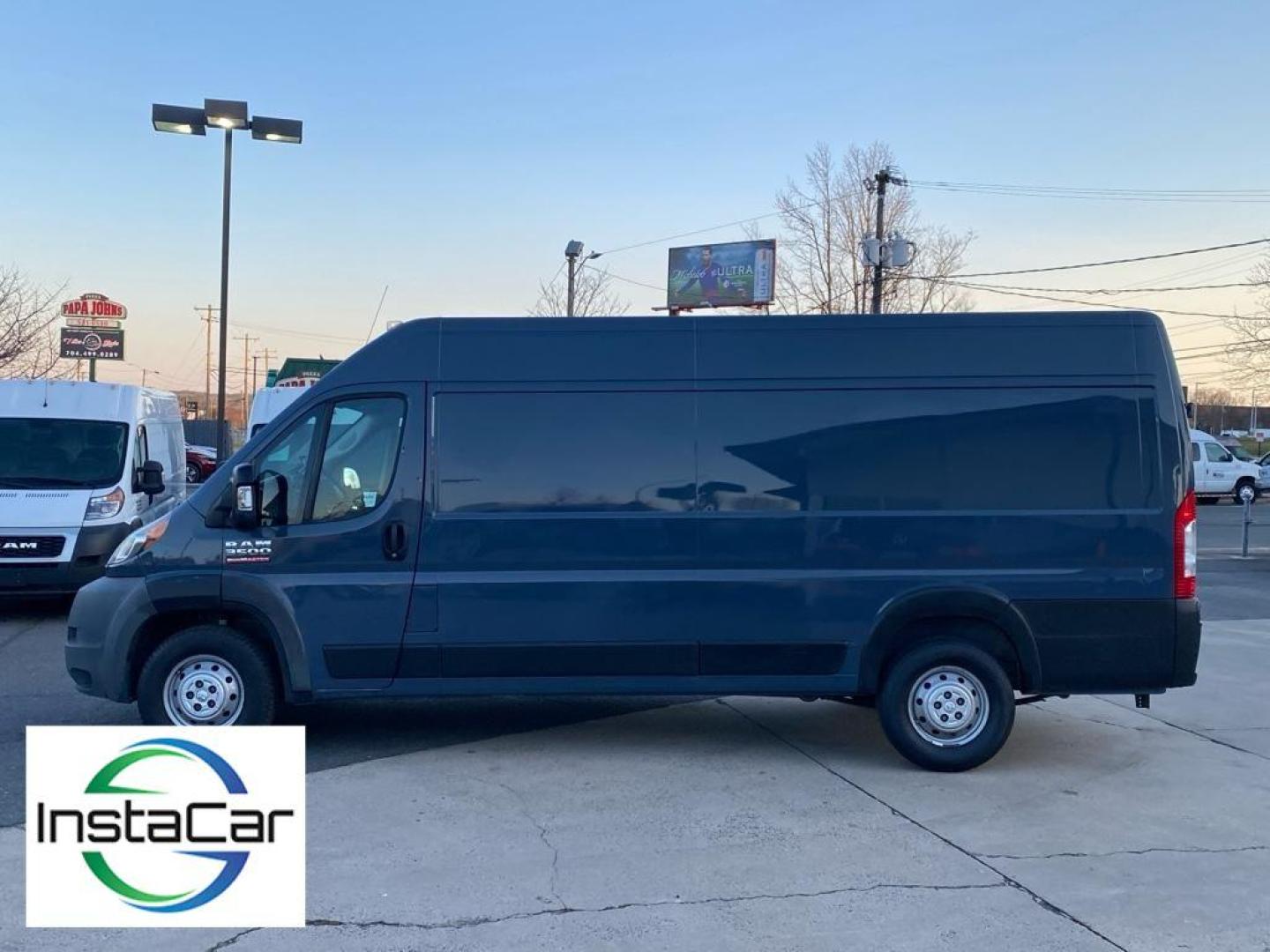 2019 Patriot Blue Pearlcoat /Black Ram ProMaster 3500 High Roof (3C6URVJG9KE) with an V6, 3.6L engine, 6-speed automatic transmission, located at 3147 E Independence Blvd, Charlotte, NC, 28205, 35.200268, -80.773651 - <b>Equipment</b><br>Bluetooth technology is built into it, keeping your hands on the steering wheel and your focus on the road. See what's behind you with the back up camera on the vehicle. This vehicle shines with an exquisite blue finish. The Ram ProMaster 3500 has a V6, 3.6L high output engine. S - Photo#9