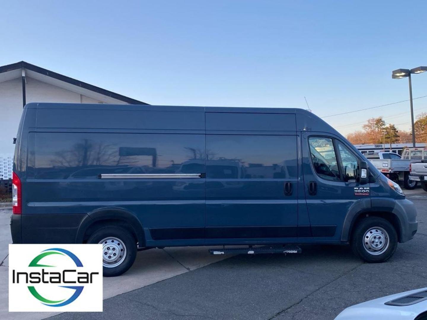 2019 Patriot Blue Pearlcoat /Black Ram ProMaster 3500 High Roof (3C6URVJG9KE) with an V6, 3.6L engine, 6-speed automatic transmission, located at 3147 E Independence Blvd, Charlotte, NC, 28205, 35.200268, -80.773651 - <b>Equipment</b><br>Bluetooth technology is built into it, keeping your hands on the steering wheel and your focus on the road. See what's behind you with the back up camera on the vehicle. This vehicle shines with an exquisite blue finish. The Ram ProMaster 3500 has a V6, 3.6L high output engine. S - Photo#13