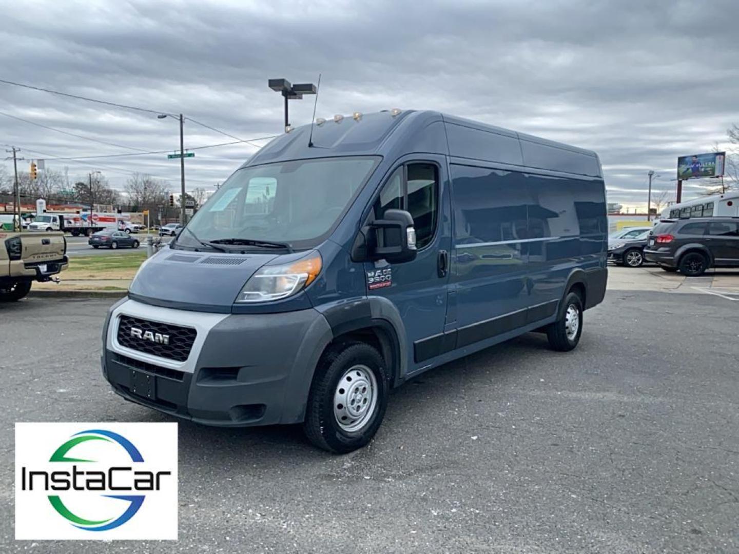 2019 Patriot Blue Pearlcoat Ram ProMaster 3500 Extended 159X WB (3C6URVJG9KE) with an V6, 3.6L engine, Automatic transmission, located at 3147 E Independence Blvd, Charlotte, NC, 28205, 35.200268, -80.773651 - <b>Equipment</b><br>This 2019 Ram ProMaster 3500 features a hands-free Bluetooth phone system. Protect this Ram ProMaster 3500 from unwanted accidents with a cutting edge backup camera system. Impresses the most discerning driver with the deep polished blue exterior on this model. Quickly unlock th - Photo#8