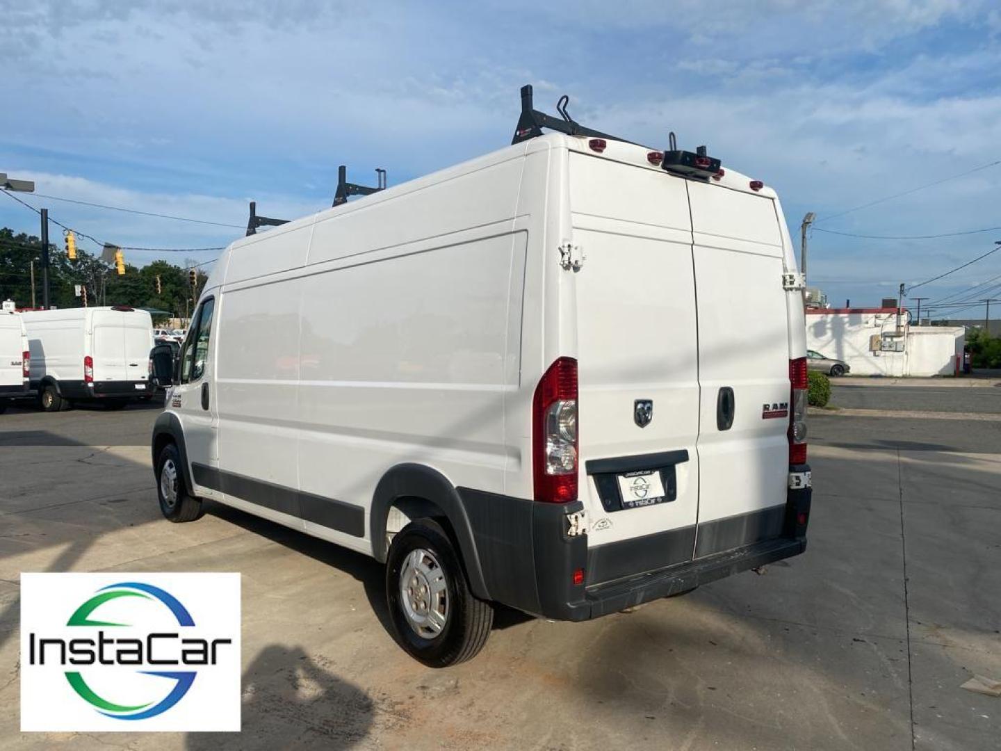 2017 Bright White Clearcoat /Gray Ram ProMaster 2500 High Roof (3C6TRVDG3HE) with an V6, 3.6L engine, 6-speed automatic transmission, located at 3147 E Independence Blvd, Charlotte, NC, 28205, 35.200268, -80.773651 - Looking for a reliable commercial van with plenty of cargo space? Look no further than this used 2017 Ram ProMaster 2500 High Roof. With a spacious interior and a powerful V6, 3.6L engine, this van is ready to tackle any job you throw its way.<br><br>With 210,992 miles on the odometer, this ProMaste - Photo#10