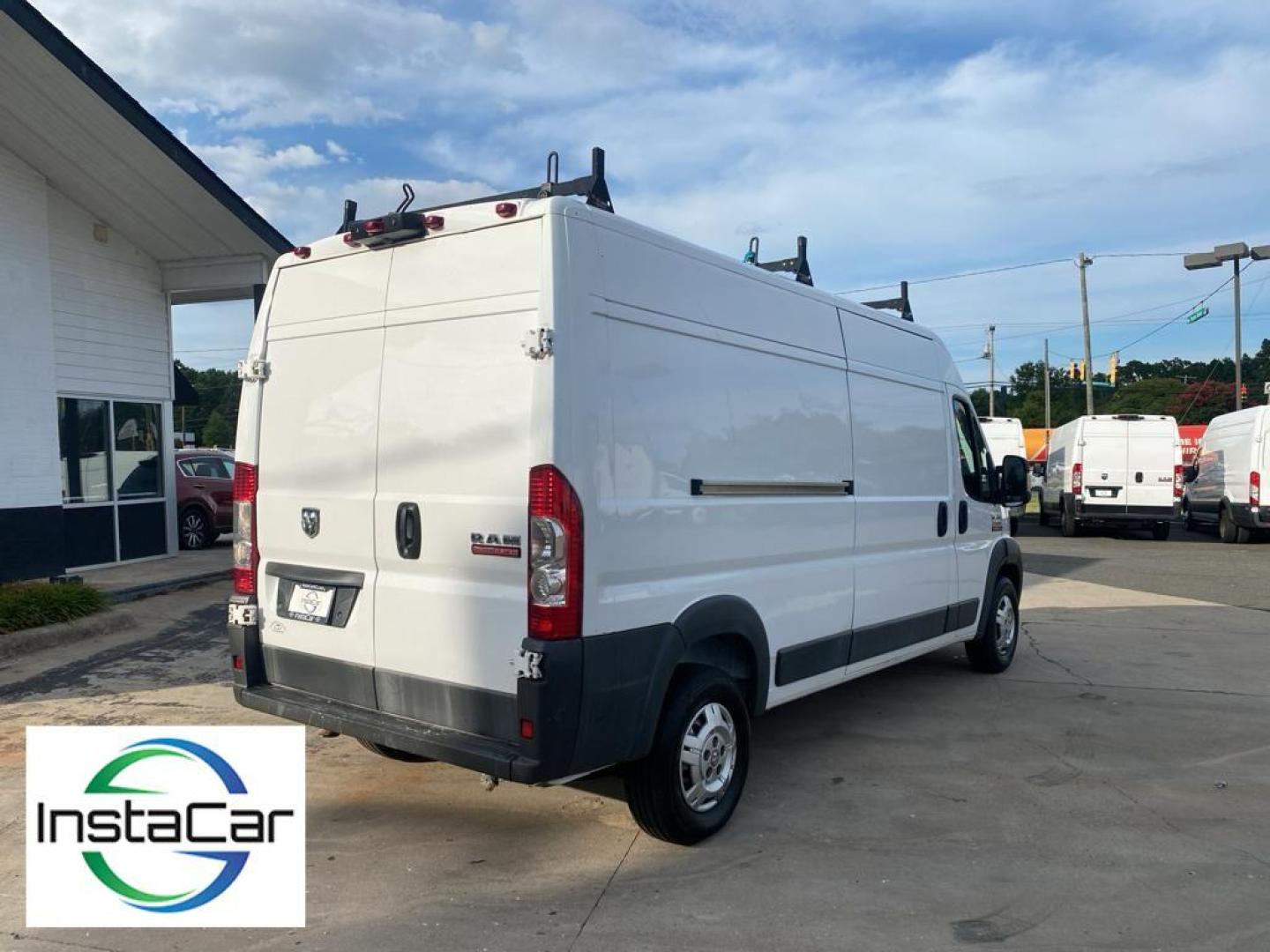 2017 Bright White Clearcoat /Gray Ram ProMaster 2500 High Roof (3C6TRVDG3HE) with an V6, 3.6L engine, 6-speed automatic transmission, located at 3147 E Independence Blvd, Charlotte, NC, 28205, 35.200268, -80.773651 - Looking for a reliable commercial van with plenty of cargo space? Look no further than this used 2017 Ram ProMaster 2500 High Roof. With a spacious interior and a powerful V6, 3.6L engine, this van is ready to tackle any job you throw its way.<br><br>With 210,992 miles on the odometer, this ProMaste - Photo#12