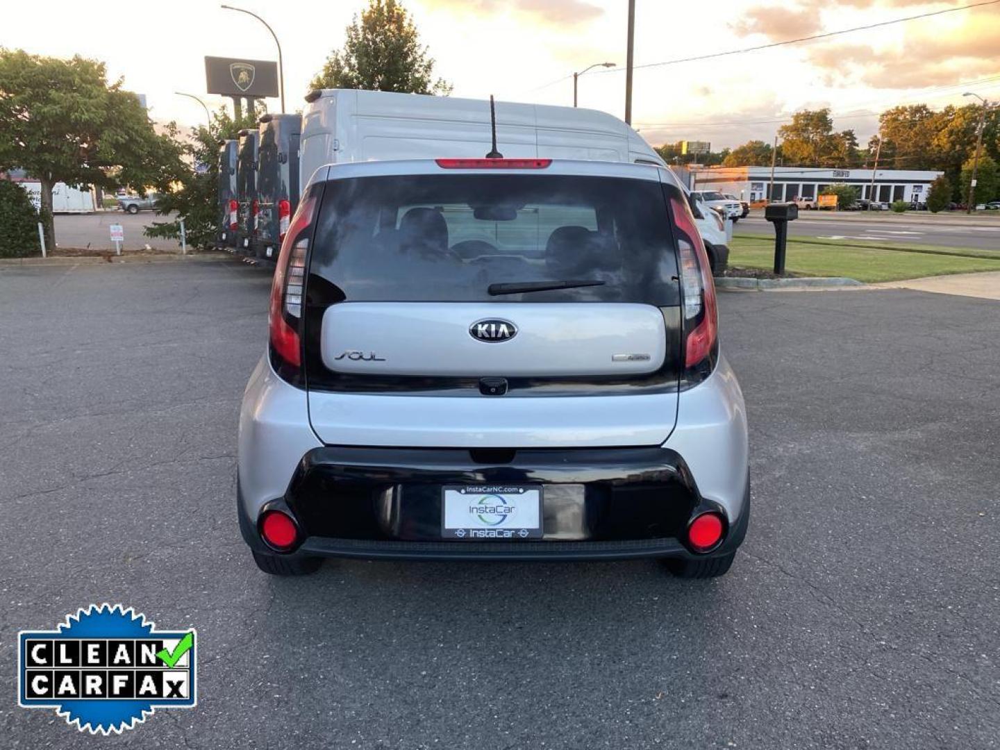 2016 Bright Silver /Gray 2-Tone Kia Soul + (KNDJP3A54G7) with an L4, 2.0L engine, 6-speed automatic transmission, located at 3147 E Independence Blvd, Charlotte, NC, 28205, 35.200268, -80.773651 - <b>Equipment</b><br>The vehicle features a hands-free Bluetooth phone system. See what's behind you with the back up camera on this Kia Soul. The Kia Soul has satellite radio capabilities. This model is equipped with the latest generation of XM/Sirius Radio. This 2016 Kia Soul has a clean CARFAX ve - Photo#10