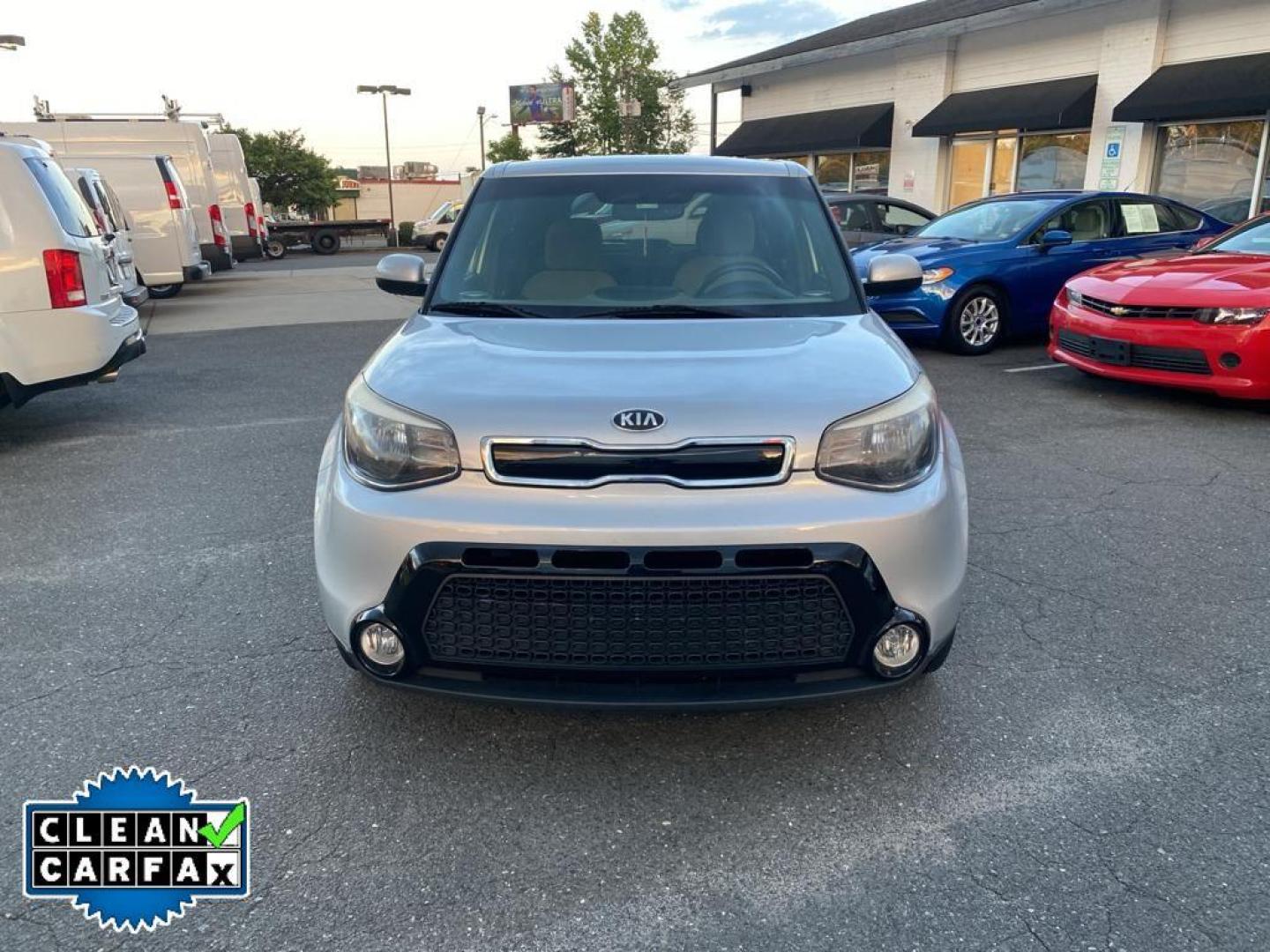 2016 Bright Silver /Gray 2-Tone Kia Soul + (KNDJP3A54G7) with an L4, 2.0L engine, 6-speed automatic transmission, located at 3147 E Independence Blvd, Charlotte, NC, 28205, 35.200268, -80.773651 - <b>Equipment</b><br>The vehicle features a hands-free Bluetooth phone system. See what's behind you with the back up camera on this Kia Soul. The Kia Soul has satellite radio capabilities. This model is equipped with the latest generation of XM/Sirius Radio. This 2016 Kia Soul has a clean CARFAX ve - Photo#6