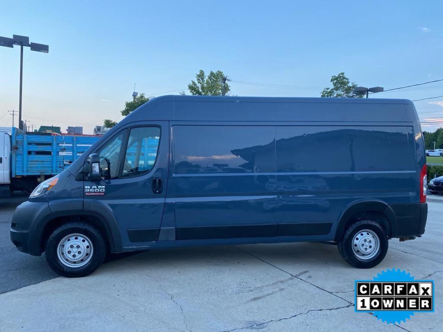 2019 Patriot Blue Pearlcoat /Black Ram ProMaster 2500 High Roof (3C6TRVDG7KE) with an V6, 3.6L engine, 6-speed automatic transmission, located at 3147 E Independence Blvd, Charlotte, NC, 28205, 35.200268, -80.773651 - Photo#9