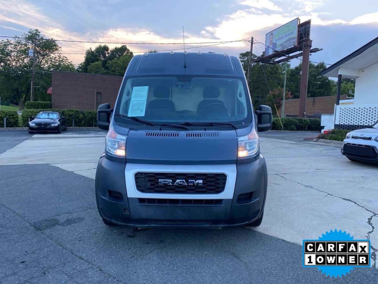 2019 Patriot Blue Pearlcoat /Black Ram ProMaster 2500 High Roof (3C6TRVDG7KE) with an V6, 3.6L engine, 6-speed automatic transmission, located at 3147 E Independence Blvd, Charlotte, NC, 28205, 35.200268, -80.773651 - Photo#7