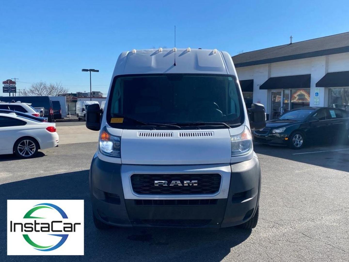 2020 Bright White Clearcoat /Black Ram ProMaster 2500 High Roof (3C6TRVDG7LE) with an V6, 3.6L engine, 6-speed automatic transmission, located at 3147 E Independence Blvd, Charlotte, NC, 28205, 35.200268, -80.773651 - <b>Equipment</b><br>This Ram ProMaster 2500 is equipped with the latest generation of XM/Sirius Radio. See what's behind you with the back up camera on this vehicle. Bluetooth technology is built into this model, keeping your hands on the steering wheel and your focus on the road. The state of the a - Photo#8