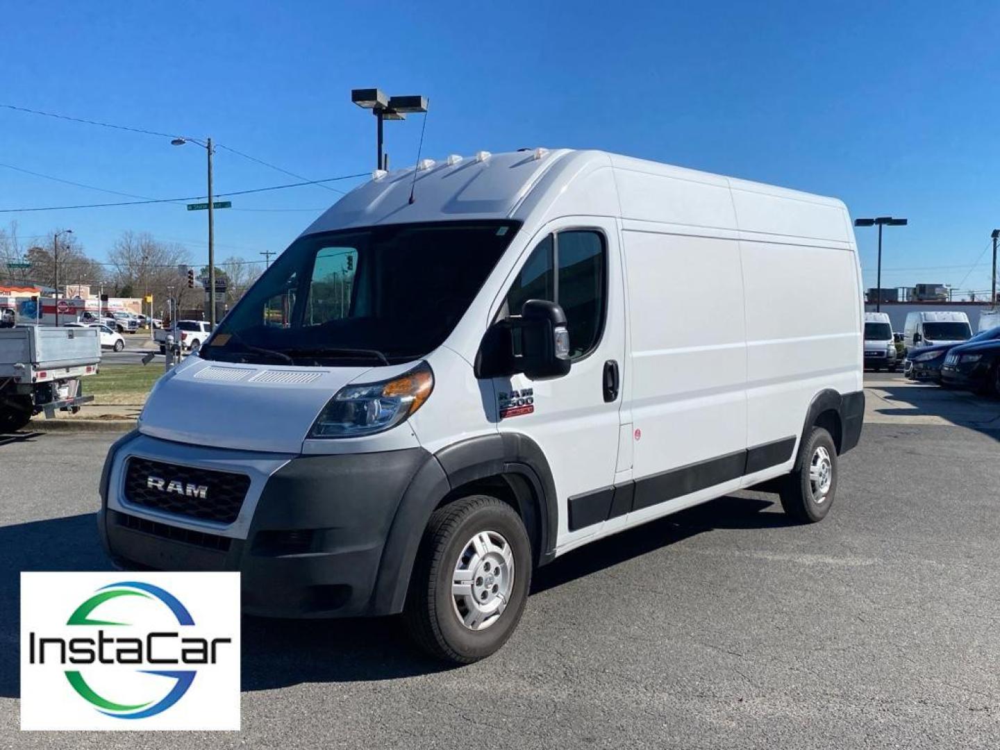 2020 Bright White Clearcoat /Black Ram ProMaster 2500 High Roof (3C6TRVDG7LE) with an V6, 3.6L engine, 6-speed automatic transmission, located at 3147 E Independence Blvd, Charlotte, NC, 28205, 35.200268, -80.773651 - <b>Equipment</b><br>This Ram ProMaster 2500 is equipped with the latest generation of XM/Sirius Radio. See what's behind you with the back up camera on this vehicle. Bluetooth technology is built into this model, keeping your hands on the steering wheel and your focus on the road. The state of the a - Photo#9