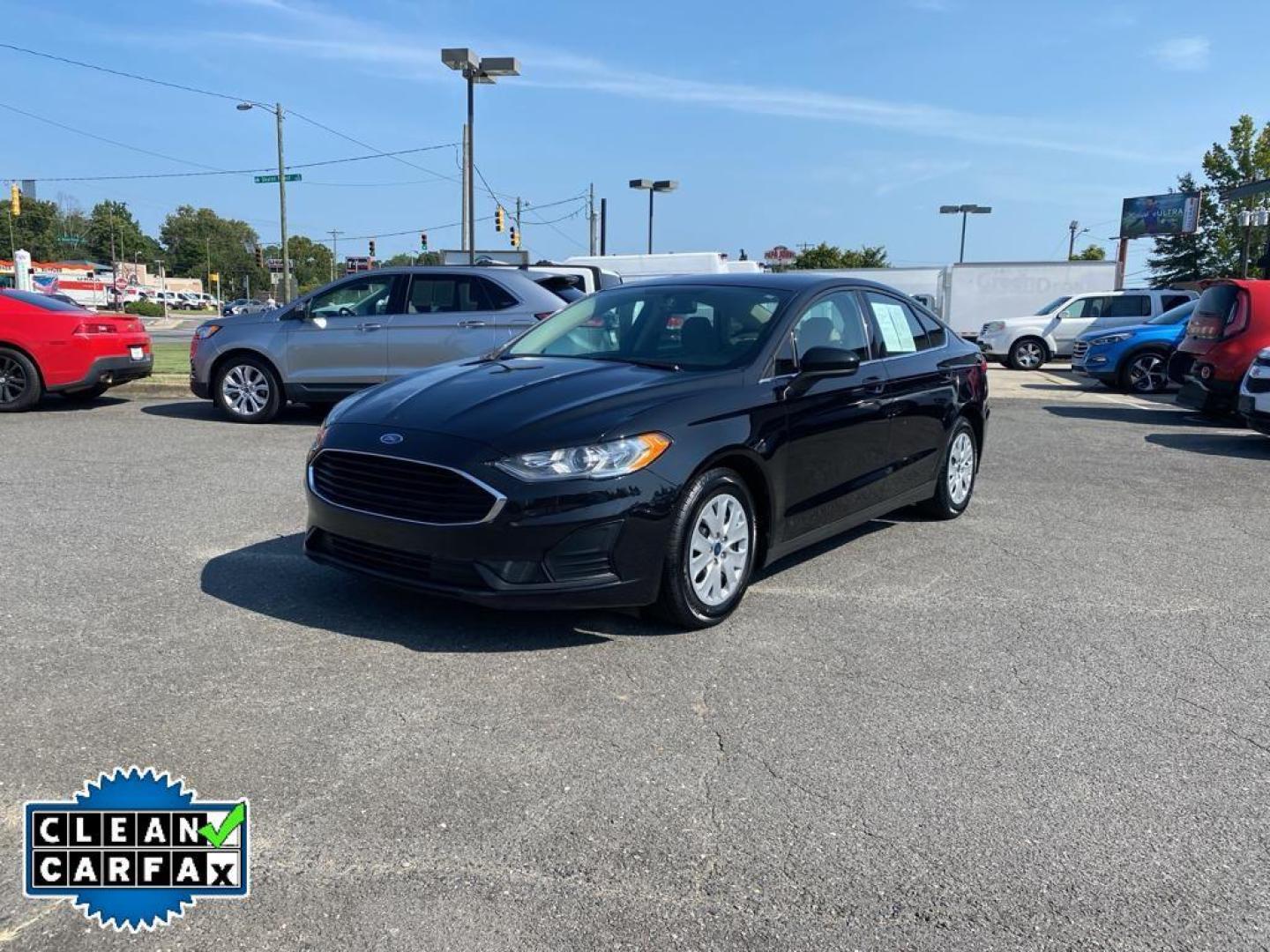 2020 Agate Black Metallic /Medium Light Stone Ford Fusion S (3FA6P0G75LR) with an L4, 2.5L engine, 6-speed automatic transmission, located at 3147 E Independence Blvd, Charlotte, NC, 28205, 35.200268, -80.773651 - For Sale: 2020 Ford Fusion S Reliable, Stylish, and Packed with Features!<br><br>Discover the perfect blend of performance and technology with this 2020 Ford Fusion S. This sleek sedan features a fuel-efficient L4, 2.5L engine paired with front-wheel drive, delivering a smooth and responsive ride t - Photo#9