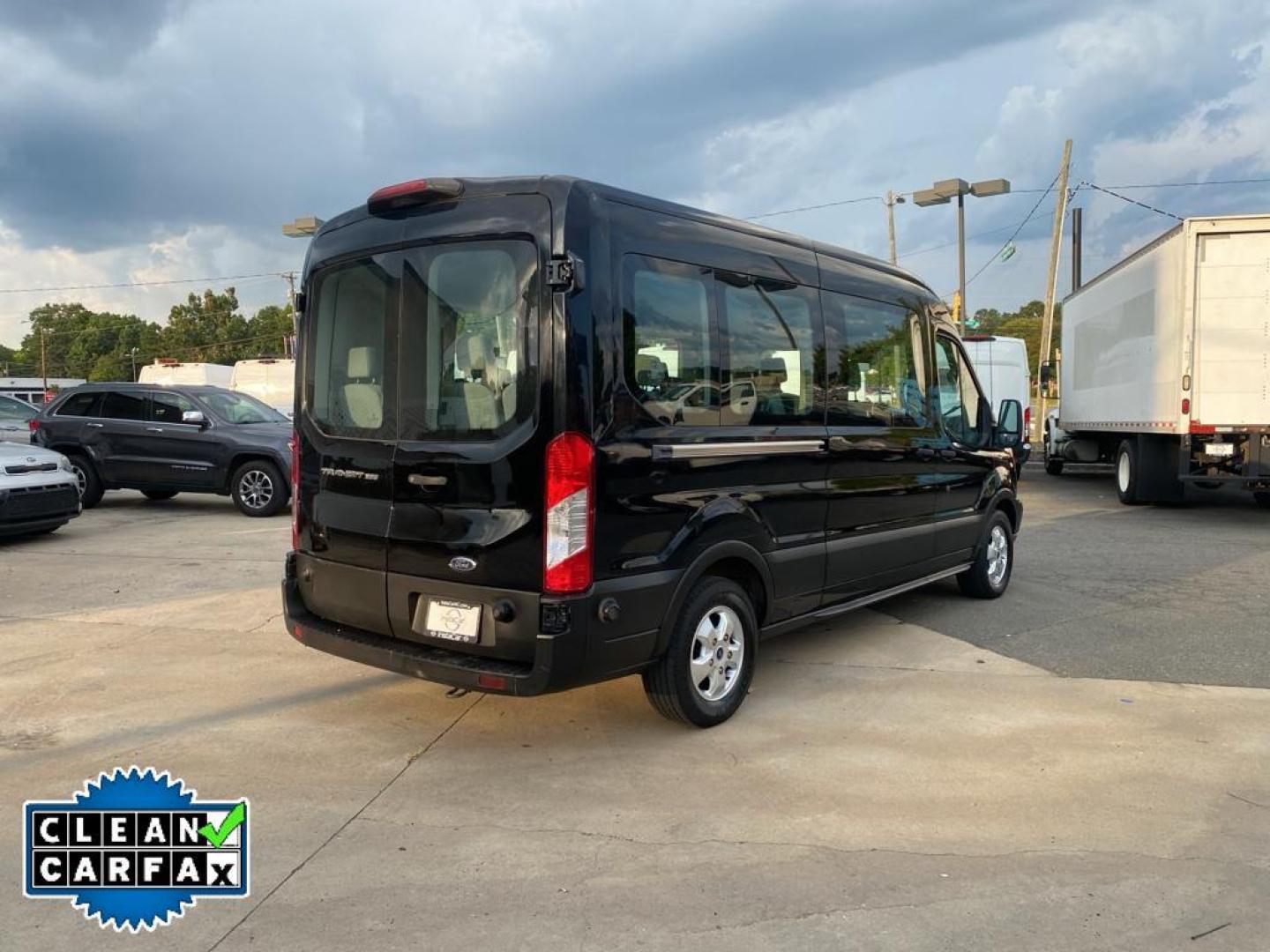 2019 Shadow Black /Pewter Ford Transit Wagon XLT (1FBAX2CM7KK) with an V6, 3.7L engine, 6-speed automatic transmission, located at 3147 E Independence Blvd, Charlotte, NC, 28205, 35.200268, -80.773651 - <b>Equipment</b><br>It features a hands-free Bluetooth phone system. Protect this 2019 Ford Transit Wagon T-350 Med Roof Slide from unwanted accidents with a cutting edge backup camera system. The vehicle has a clean CARFAX vehicle history report. With the keyless entry system on this unit you can p - Photo#14