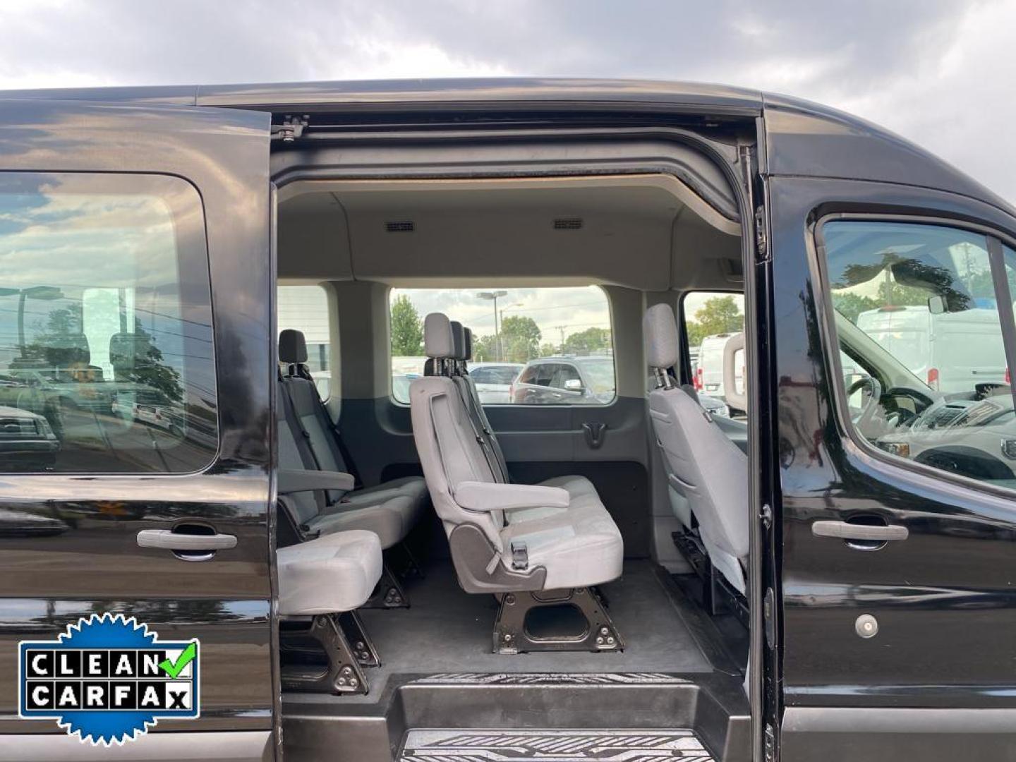 2019 Shadow Black /Pewter Ford Transit Wagon XLT (1FBAX2CM7KK) with an V6, 3.7L engine, 6-speed automatic transmission, located at 3147 E Independence Blvd, Charlotte, NC, 28205, 35.200268, -80.773651 - <b>Equipment</b><br>It features a hands-free Bluetooth phone system. Protect this 2019 Ford Transit Wagon T-350 Med Roof Slide from unwanted accidents with a cutting edge backup camera system. The vehicle has a clean CARFAX vehicle history report. With the keyless entry system on this unit you can p - Photo#27