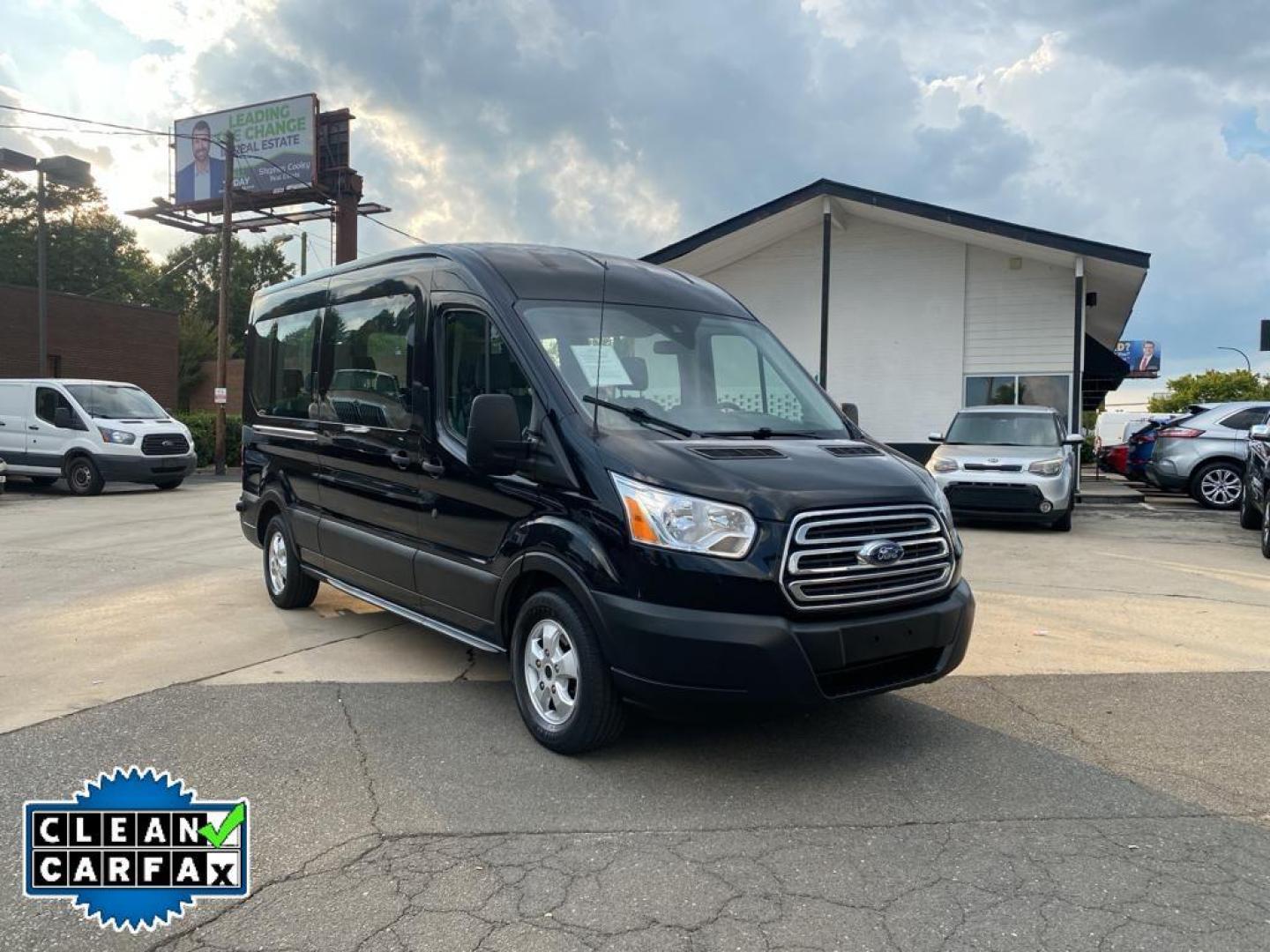 2019 Shadow Black /Pewter Ford Transit Wagon XLT (1FBAX2CM7KK) with an V6, 3.7L engine, 6-speed automatic transmission, located at 3147 E Independence Blvd, Charlotte, NC, 28205, 35.200268, -80.773651 - <b>Equipment</b><br>It features a hands-free Bluetooth phone system. Protect this 2019 Ford Transit Wagon T-350 Med Roof Slide from unwanted accidents with a cutting edge backup camera system. The vehicle has a clean CARFAX vehicle history report. With the keyless entry system on this unit you can p - Photo#8