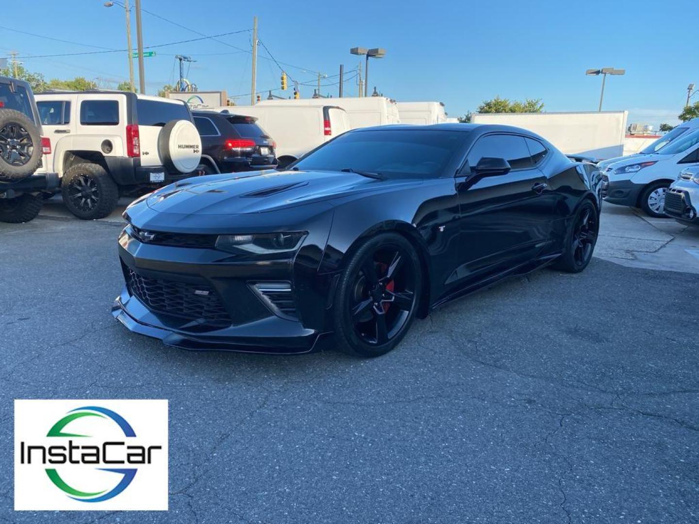 2017 black /Jet Black Chevrolet Camaro 2SS (1G1FH1R71H0) with an V8, 6.2L engine, 8-speed automatic transmission, located at 3147 E Independence Blvd, Charlotte, NC, 28205, 35.200268, -80.773651 - <b>Equipment</b><br>This vehicle has a premium sound system installed. Protect the vehicle from unwanted accidents with a cutting edge backup camera system. The HID headlamps on this vehicle light your way like never before. The rear parking assist technology on this Chevrolet Camaro will put you at - Photo#11