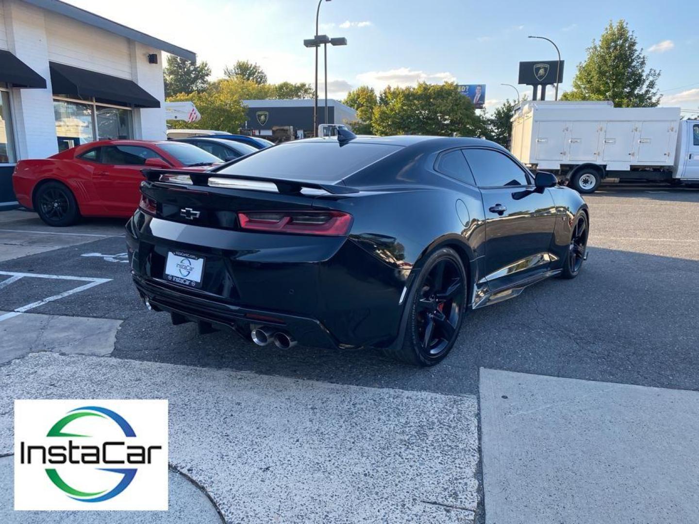 2017 black /Jet Black Chevrolet Camaro 2SS (1G1FH1R71H0) with an V8, 6.2L engine, 8-speed automatic transmission, located at 3147 E Independence Blvd, Charlotte, NC, 28205, 35.200268, -80.773651 - <b>Equipment</b><br>This vehicle has a premium sound system installed. Protect the vehicle from unwanted accidents with a cutting edge backup camera system. The HID headlamps on this vehicle light your way like never before. The rear parking assist technology on this Chevrolet Camaro will put you at - Photo#15