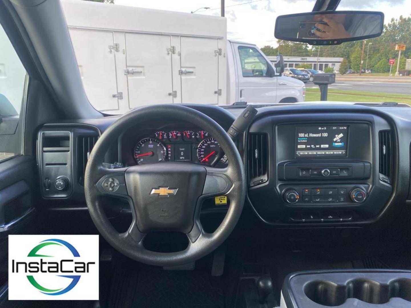 2018 Summit White /Dark Ash/Jet Black Chevrolet Silverado Custom (1GCVKPEC3JZ) with an V8, 5.3L engine, 6-speed automatic transmission, located at 3147 E Independence Blvd, Charlotte, NC, 28205, 35.200268, -80.773651 - <b>Equipment</b><br>This Chevrolet Silverado will allow to see the road and so much more with the HID headlights. The premium wheels make this model stand out from the crowd. Bluetooth technology is built into this vehicle, keeping your hands on the steering wheel and your focus on the road. The sat - Photo#28