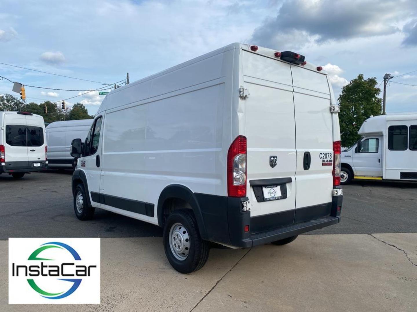 2019 Bright White Clearcoat /Black Ram ProMaster 1500 High Roof 136WB (3C6TRVBG8KE) with an V6, 3.6L engine, 6-speed automatic transmission, located at 3147 E Independence Blvd, Charlotte, NC, 28205, 35.200268, -80.773651 - <b>Equipment</b><br>It features a hands-free Bluetooth phone system. See what's behind you with the back up camera on this 2019 Ram ProMaster 1500 . This unit shines with clean polished lines coated with an elegant white finish. The Ram ProMaster 1500 has a V6, 3.6L high output engine. Maintaining a - Photo#10