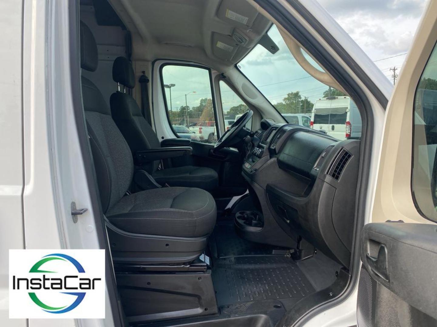 2019 Bright White Clearcoat /Black Ram ProMaster 1500 High Roof 136WB (3C6TRVBG8KE) with an V6, 3.6L engine, 6-speed automatic transmission, located at 3147 E Independence Blvd, Charlotte, NC, 28205, 35.200268, -80.773651 - <b>Equipment</b><br>It features a hands-free Bluetooth phone system. See what's behind you with the back up camera on this 2019 Ram ProMaster 1500 . This unit shines with clean polished lines coated with an elegant white finish. The Ram ProMaster 1500 has a V6, 3.6L high output engine. Maintaining a - Photo#21