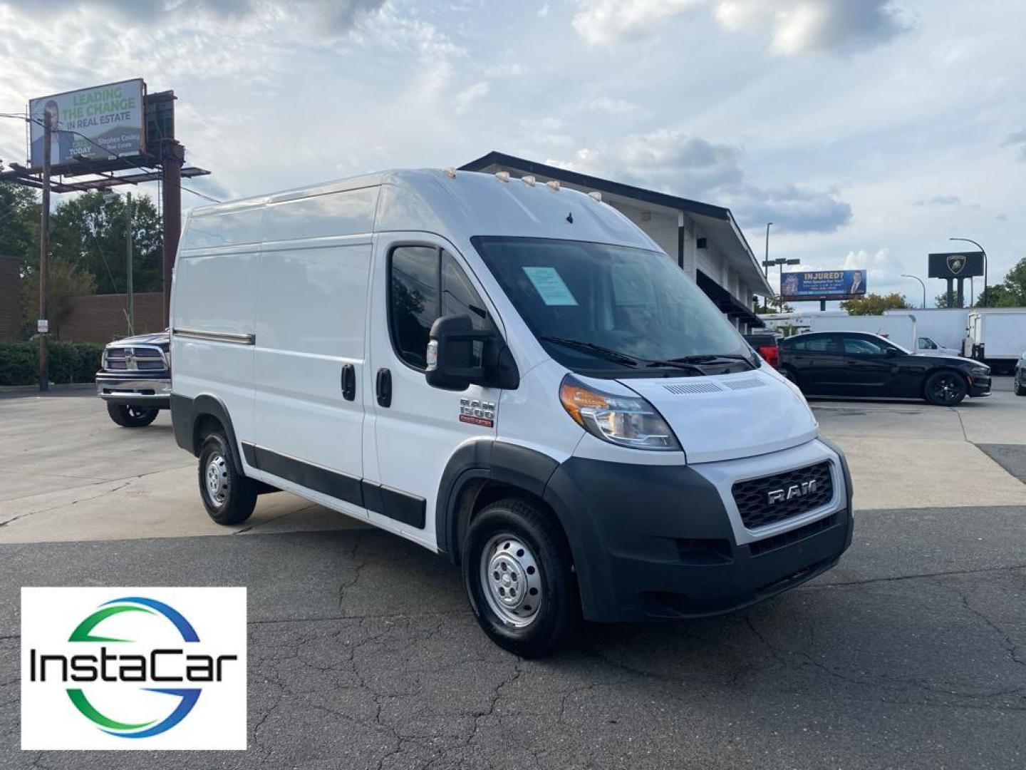 2019 Bright White Clearcoat /Black Ram ProMaster 1500 High Roof 136WB (3C6TRVBG8KE) with an V6, 3.6L engine, 6-speed automatic transmission, located at 3147 E Independence Blvd, Charlotte, NC, 28205, 35.200268, -80.773651 - <b>Equipment</b><br>It features a hands-free Bluetooth phone system. See what's behind you with the back up camera on this 2019 Ram ProMaster 1500 . This unit shines with clean polished lines coated with an elegant white finish. The Ram ProMaster 1500 has a V6, 3.6L high output engine. Maintaining a - Photo#6