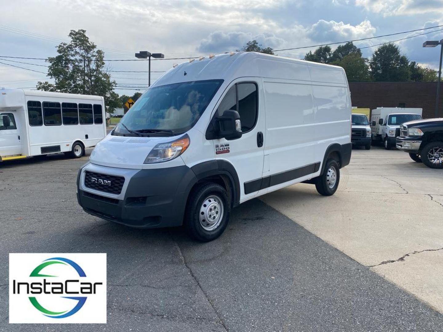 2019 Bright White Clearcoat /Black Ram ProMaster 1500 High Roof 136WB (3C6TRVBG8KE) with an V6, 3.6L engine, 6-speed automatic transmission, located at 3147 E Independence Blvd, Charlotte, NC, 28205, 35.200268, -80.773651 - <b>Equipment</b><br>It features a hands-free Bluetooth phone system. See what's behind you with the back up camera on this 2019 Ram ProMaster 1500 . This unit shines with clean polished lines coated with an elegant white finish. The Ram ProMaster 1500 has a V6, 3.6L high output engine. Maintaining a - Photo#8