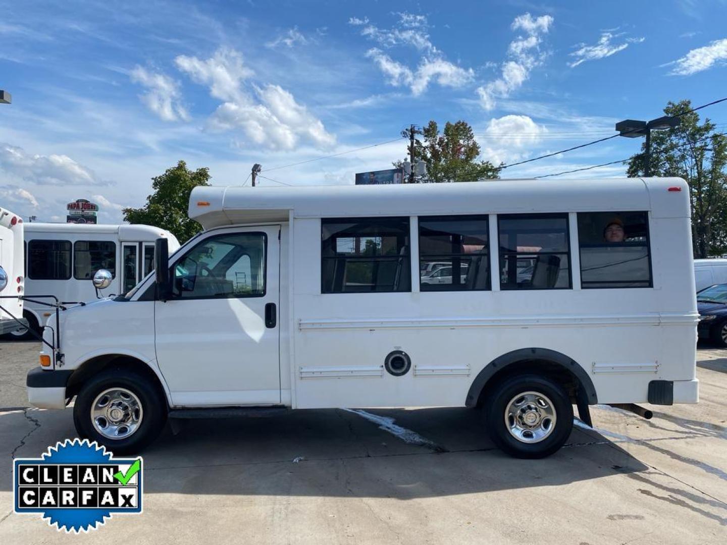 2013 Summit White /Medium Pewter Chevrolet Express Work Van (1GB0G2BA3D1) with an V8, 4.8L engine, 6-speed automatic transmission, located at 3147 E Independence Blvd, Charlotte, NC, 28205, 35.200268, -80.773651 - <b>Equipment</b><br>Our dealership has already run the CARFAX report and it is clean. A clean CARFAX is a great asset for resale value in the future. This Chevrolet Express is rear wheel drive. Maintaining a stable interior temperature in this 1 ton van is easy with the climate control system. This - Photo#8