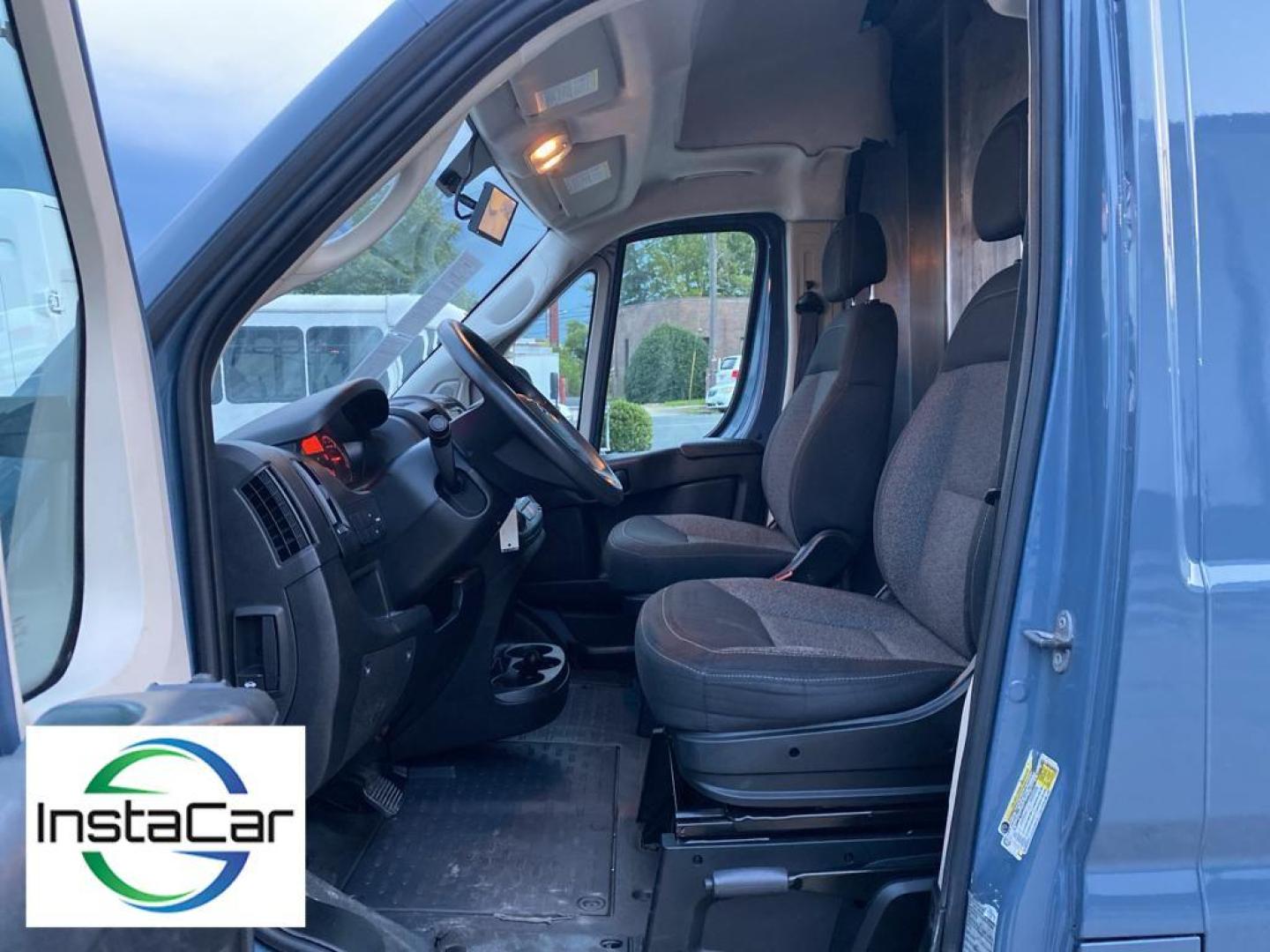 2019 Patriot Blue Pearlcoat /Black Ram ProMaster 3500 High Roof (3C6URVJG2KE) with an V6, 3.6L engine, 6-speed automatic transmission, located at 3147 E Independence Blvd, Charlotte, NC, 28205, 35.200268, -80.773651 - <b>Equipment</b><br>Bluetooth technology is built into it, keeping your hands on the steering wheel and your focus on the road. See what's behind you with the back up camera on this 2019 Ram ProMaster 3500 . Impresses the most discerning driver with the deep polished blue exterior on this Ram ProMas - Photo#15