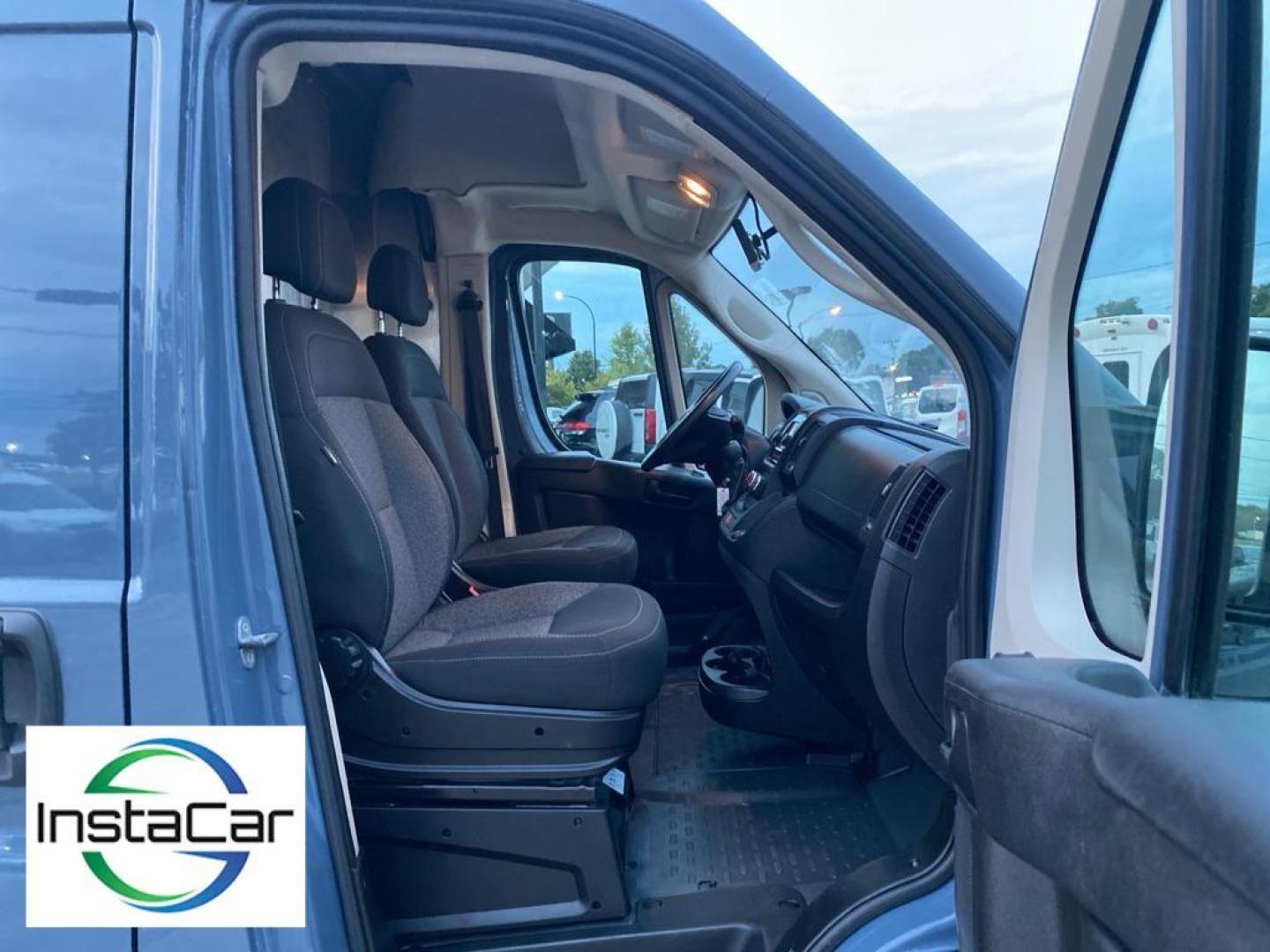 2019 Patriot Blue Pearlcoat /Black Ram ProMaster 3500 High Roof (3C6URVJG2KE) with an V6, 3.6L engine, 6-speed automatic transmission, located at 3147 E Independence Blvd, Charlotte, NC, 28205, 35.200268, -80.773651 - <b>Equipment</b><br>Bluetooth technology is built into it, keeping your hands on the steering wheel and your focus on the road. See what's behind you with the back up camera on this 2019 Ram ProMaster 3500 . Impresses the most discerning driver with the deep polished blue exterior on this Ram ProMas - Photo#17