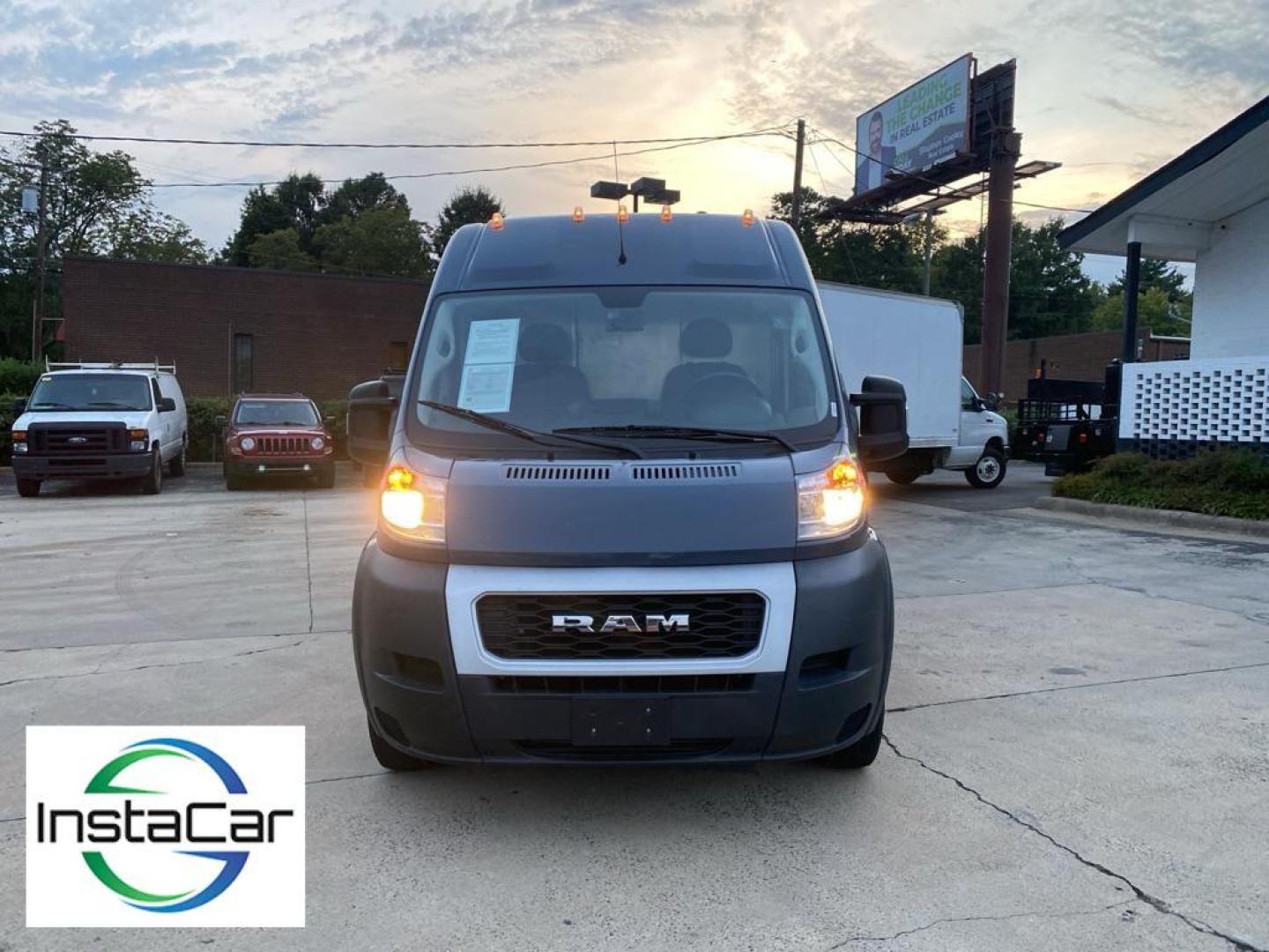 2019 Patriot Blue Pearlcoat /Black Ram ProMaster 3500 High Roof (3C6URVJG2KE) with an V6, 3.6L engine, 6-speed automatic transmission, located at 3147 E Independence Blvd, Charlotte, NC, 28205, 35.200268, -80.773651 - <b>Equipment</b><br>Bluetooth technology is built into it, keeping your hands on the steering wheel and your focus on the road. See what's behind you with the back up camera on this 2019 Ram ProMaster 3500 . Impresses the most discerning driver with the deep polished blue exterior on this Ram ProMas - Photo#2