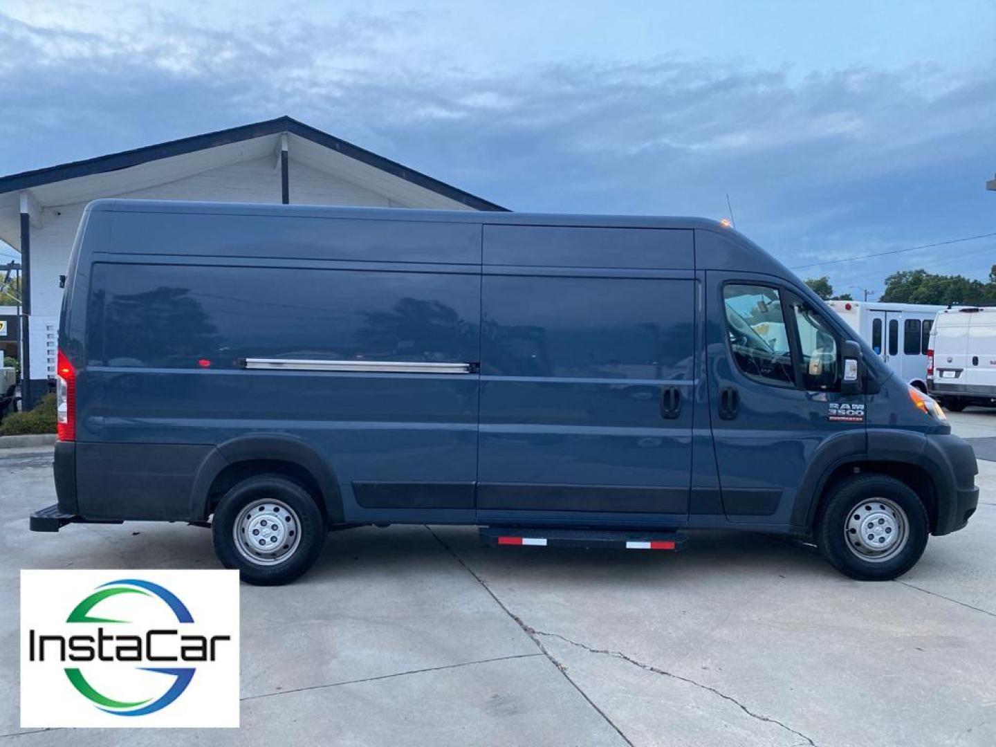 2019 Patriot Blue Pearlcoat /Black Ram ProMaster 3500 High Roof (3C6URVJG2KE) with an V6, 3.6L engine, 6-speed automatic transmission, located at 3147 E Independence Blvd, Charlotte, NC, 28205, 35.200268, -80.773651 - <b>Equipment</b><br>Bluetooth technology is built into it, keeping your hands on the steering wheel and your focus on the road. See what's behind you with the back up camera on this 2019 Ram ProMaster 3500 . Impresses the most discerning driver with the deep polished blue exterior on this Ram ProMas - Photo#8