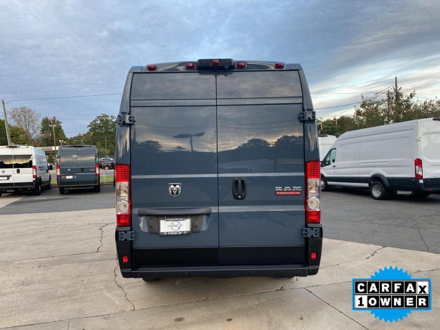 2019 Blue /Black Ram ProMaster 3500 High Roof (3C6URVJG9KE) with an V6, 3.6L engine, 6-speed automatic transmission, located at 3147 E Independence Blvd, Charlotte, NC, 28205, 35.200268, -80.773651 - <b>Equipment</b><br>Bluetooth technology is built into it, keeping your hands on the steering wheel and your focus on the road. This vehicle is a certified CARFAX 1-owner. See what's behind you with the back up camera on this unit. This vehicle has a V6, 3.6L high output engine. This 2019 Ram ProMas - Photo#12