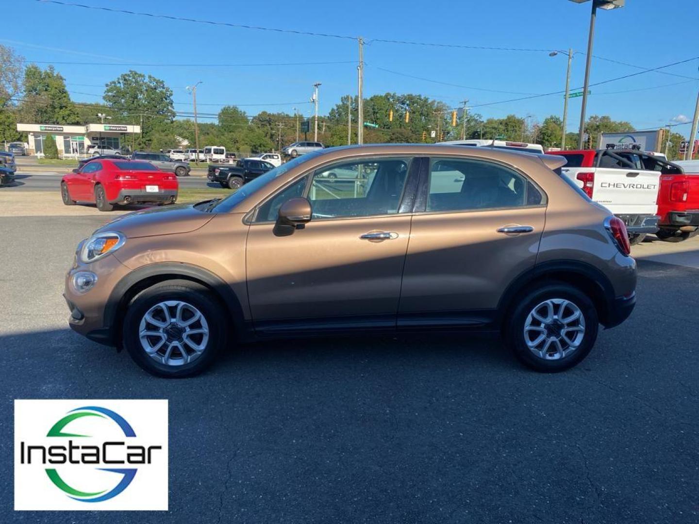 2018 Rame Chiaro (Light Copper) /Black Fiat 500X Pop (ZFBCFXAB9JP) with an 4 Cyl, 2.4L engine, 9-speed automatic transmission, located at 3147 E Independence Blvd, Charlotte, NC, 28205, 35.200268, -80.773651 - <b>Equipment</b><br>Protect this unit from unwanted accidents with a cutting edge backup camera system. This 2018 Fiat 500X comes equipped with Android Auto for seamless smartphone integration on the road. with XM/Sirus Satellite Radio you are no longer restricted by poor quality local radio stati - Photo#9