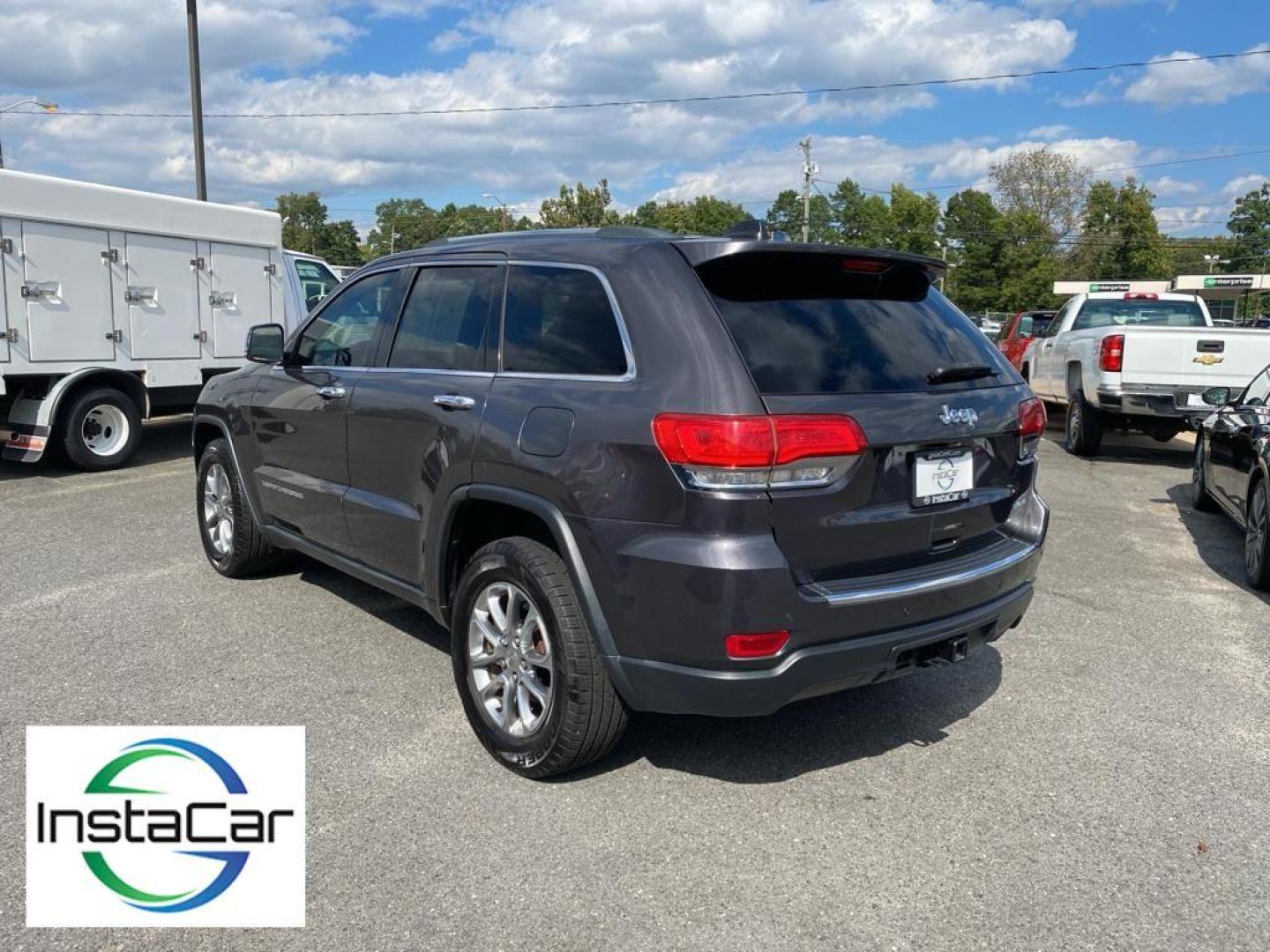 2015 Granite Crystal Metallic Clearcoat /Black Jeep Grand Cherokee Limited (1C4RJEBG5FC) with an V6, 3.6L engine, 8-speed automatic transmission, located at 3147 E Independence Blvd, Charlotte, NC, 28205, 35.200268, -80.773651 - Discover exceptional comfort and performance with this 2015 Jeep Grand Cherokee Limited. This well-maintained SUV comes equipped with a robust V6, 3.6L engine paired with rear-wheel drive, offering a dynamic and smooth driving experience. <br><br>The interior is designed to impress with premium leat - Photo#10