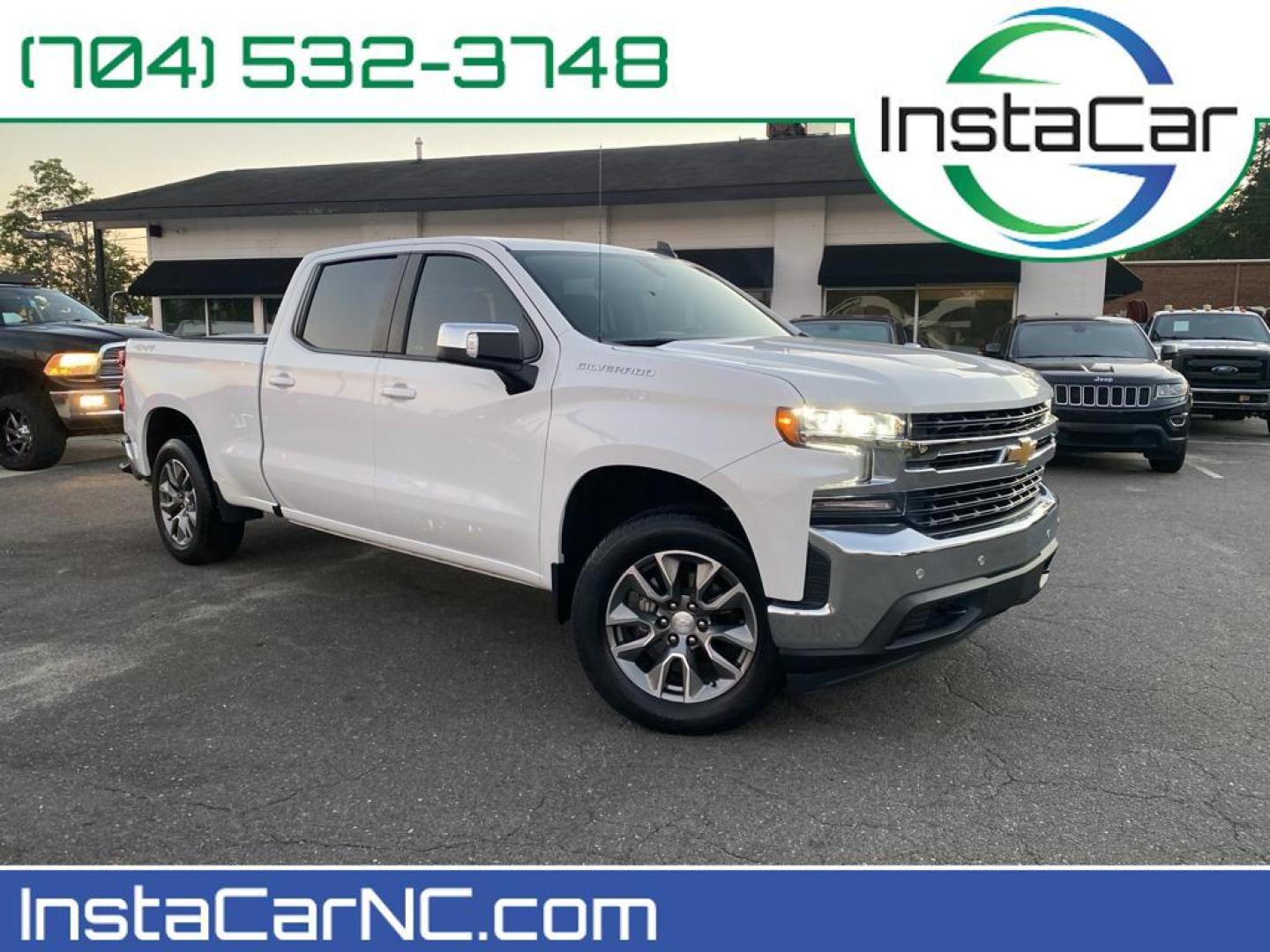 2022 white Chevrolet Silverado LT (1GCPYDEK6NZ) with an 4 Cyl, 2.7L engine, Automatic transmission, located at 3147 E Independence Blvd, Charlotte, NC, 28205, 35.200268, -80.773651 - <b>Equipment</b><br>The steering wheel audio controls on this vehicle keep the volume and station within easy reach. This 2022 Chevrolet Silverado 1500 comes equipped with Android Auto for seamless smartphone integration on the road. Apple CarPlay: Seamless smartphone integration for this vehicle - - Photo#0