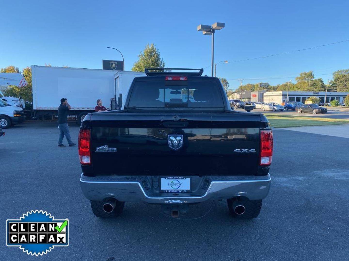 2012 Black Clearcoat /Medium Greystone/Dark Slate Ram 1500 Big Horn (1C6RD7LTXCS) with an V8, 5.7L engine, 6-speed automatic transmission, located at 3147 E Independence Blvd, Charlotte, NC, 28205, 35.200268, -80.773651 - <b>Equipment</b><br>This Ram 1500 has a clean CARFAX vehicle history report. Nothing dresses up a vehicle better than a set of high end premium wheels. The satellite radio system in it gives you access to hundreds of nation-wide radio stations with a clear digital signal. This Ram 1500 features a h - Photo#9