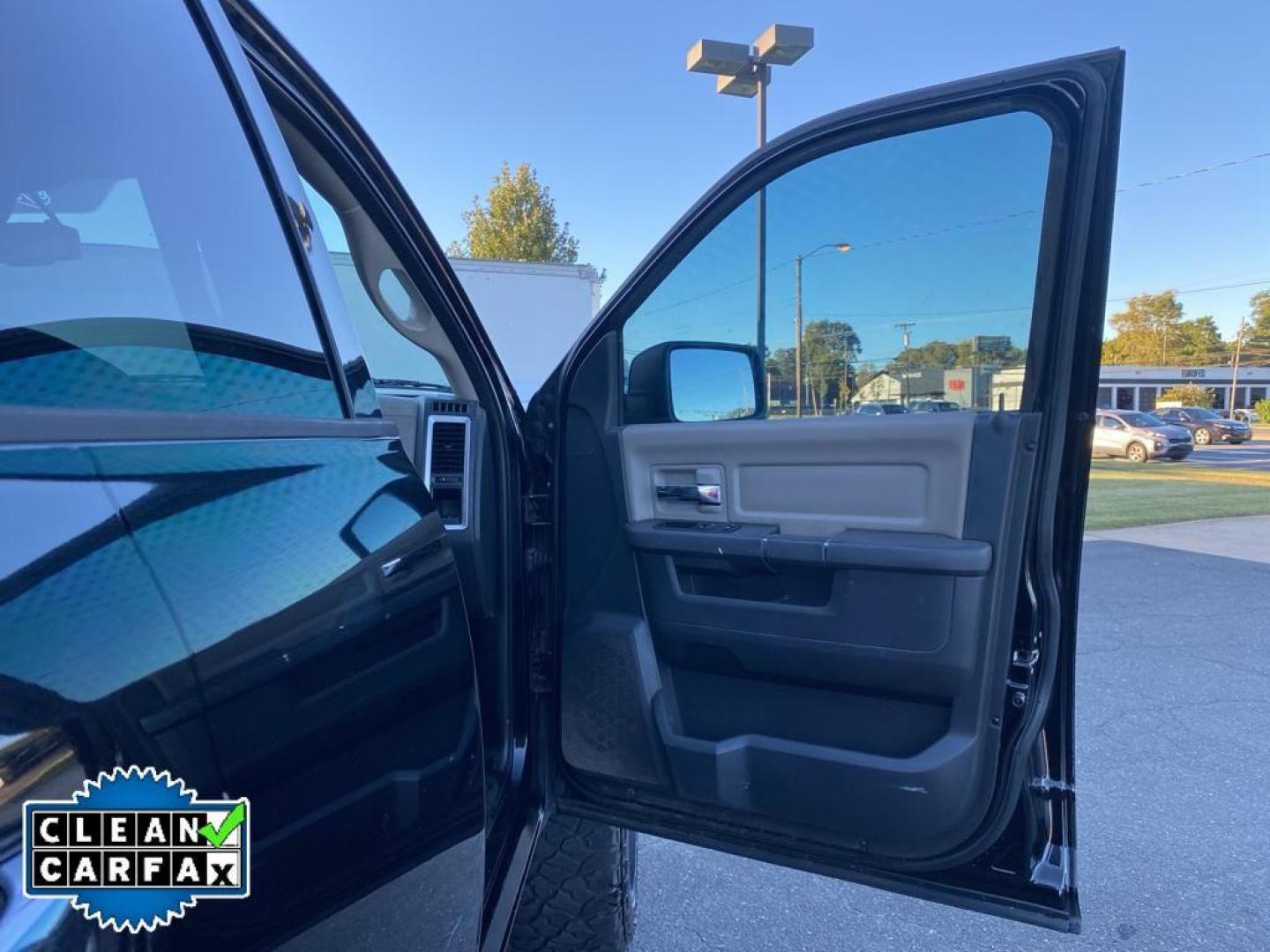 2012 Black Clearcoat /Medium Greystone/Dark Slate Ram 1500 Big Horn (1C6RD7LTXCS) with an V8, 5.7L engine, 6-speed automatic transmission, located at 3147 E Independence Blvd, Charlotte, NC, 28205, 35.200268, -80.773651 - <b>Equipment</b><br>This Ram 1500 has a clean CARFAX vehicle history report. Nothing dresses up a vehicle better than a set of high end premium wheels. The satellite radio system in it gives you access to hundreds of nation-wide radio stations with a clear digital signal. This Ram 1500 features a h - Photo#15