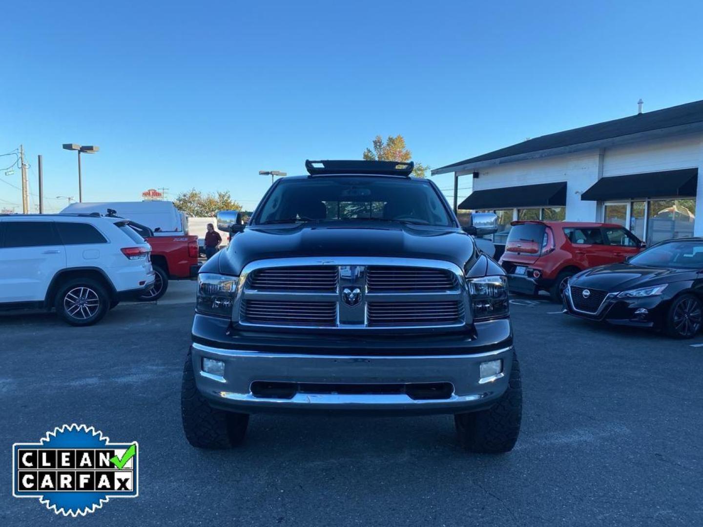 2012 Black Clearcoat /Medium Greystone/Dark Slate Ram 1500 Big Horn (1C6RD7LTXCS) with an V8, 5.7L engine, 6-speed automatic transmission, located at 3147 E Independence Blvd, Charlotte, NC, 28205, 35.200268, -80.773651 - <b>Equipment</b><br>This Ram 1500 has a clean CARFAX vehicle history report. Nothing dresses up a vehicle better than a set of high end premium wheels. The satellite radio system in it gives you access to hundreds of nation-wide radio stations with a clear digital signal. This Ram 1500 features a h - Photo#5