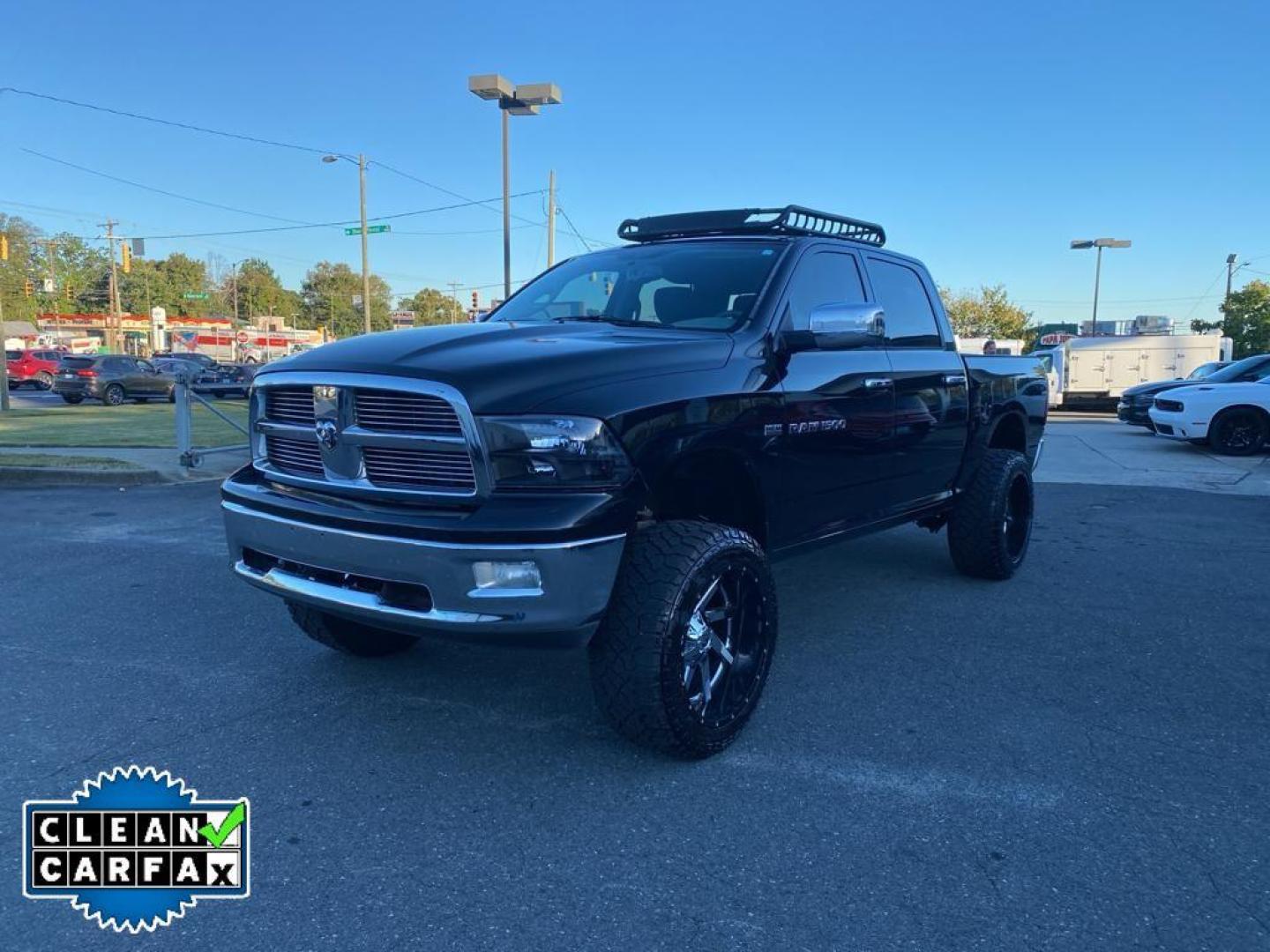 2012 Black Clearcoat /Medium Greystone/Dark Slate Ram 1500 Big Horn (1C6RD7LTXCS) with an V8, 5.7L engine, 6-speed automatic transmission, located at 3147 E Independence Blvd, Charlotte, NC, 28205, 35.200268, -80.773651 - <b>Equipment</b><br>This Ram 1500 has a clean CARFAX vehicle history report. Nothing dresses up a vehicle better than a set of high end premium wheels. The satellite radio system in it gives you access to hundreds of nation-wide radio stations with a clear digital signal. This Ram 1500 features a h - Photo#6