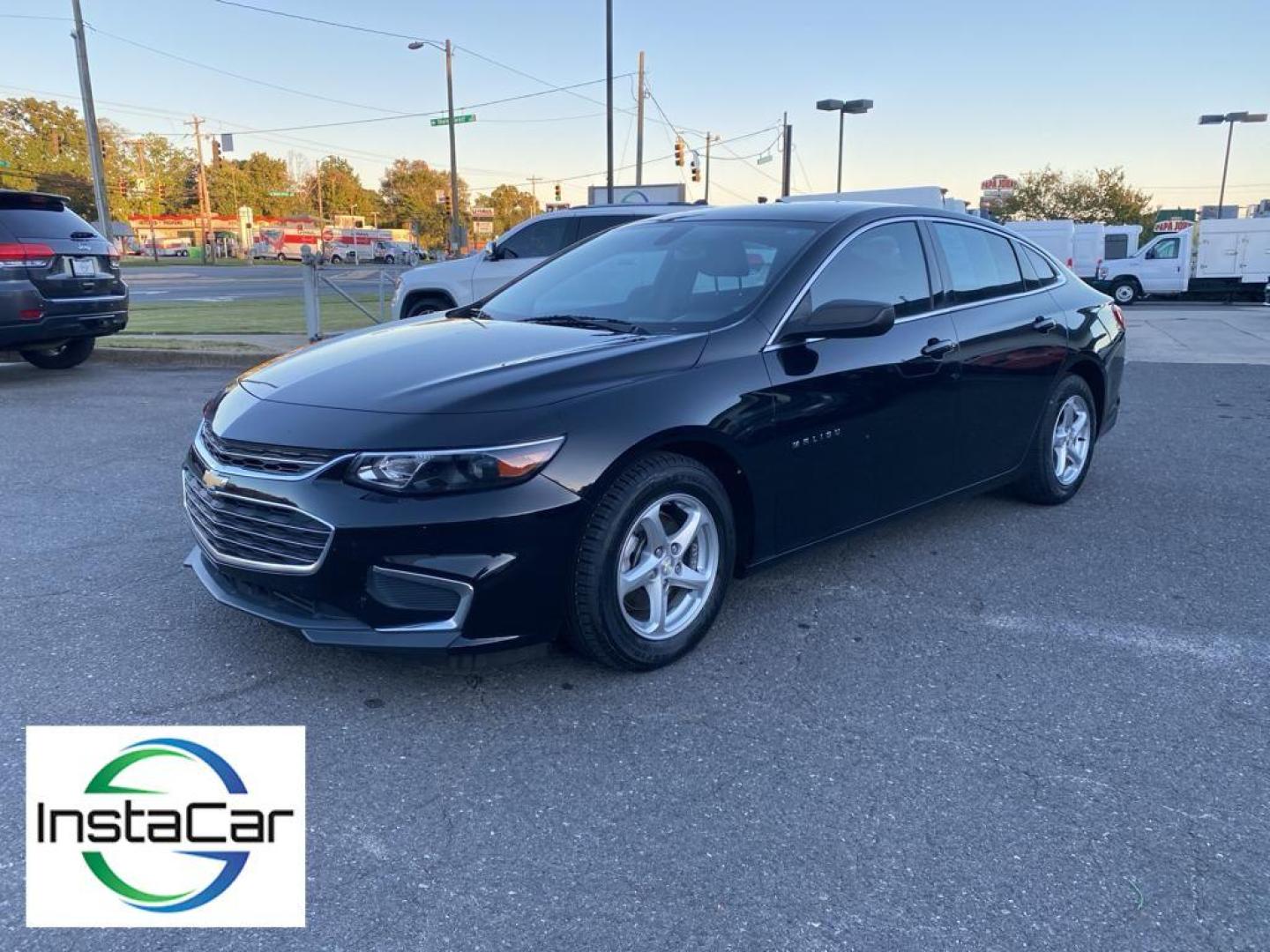 2016 Mosaic Black Metallic /Jet Black Chevrolet Malibu LS (1G1ZB5ST4GF) with an L4, 1.5L engine, 6-speed automatic transmission, located at 3147 E Independence Blvd, Charlotte, NC, 28205, 35.200268, -80.773651 - Get ready to experience the perfect blend of performance, style, and technology with this stunning 2016 Chevrolet Malibu LS (1LS)! This sleek and sophisticated sedan is designed to captivate and impress from every angle. Featuring a robust L4, 1.5L engine, the Malibu delivers a smooth and responsive - Photo#8