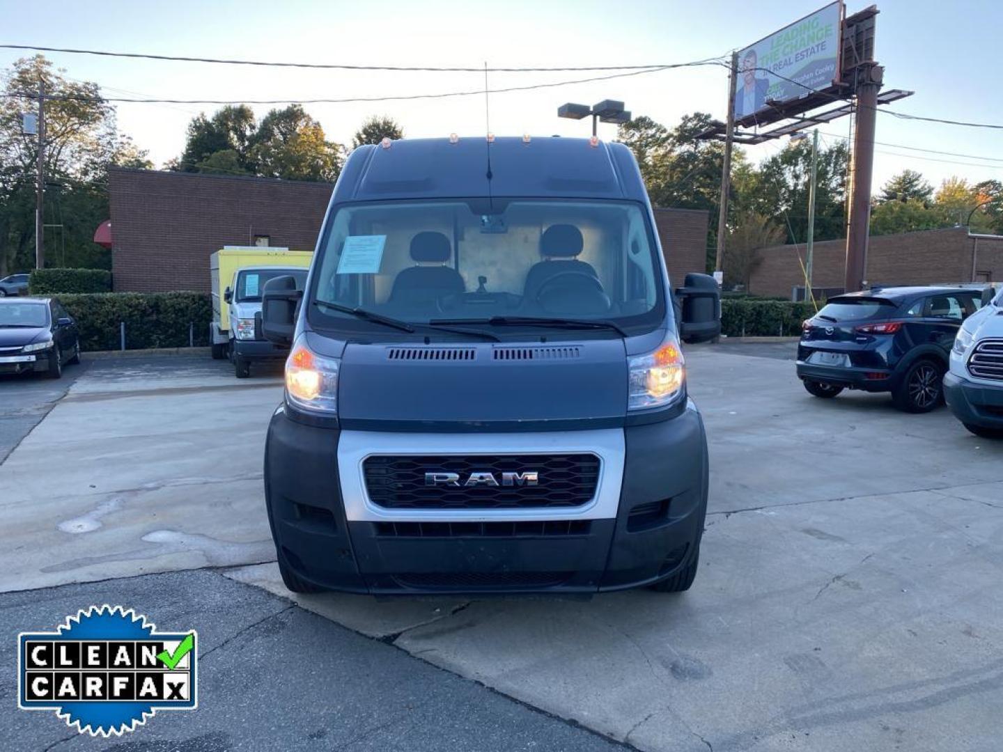 2019 Patriot Blue Pearlcoat /Black Ram ProMaster 3500 High Roof (3C6URVJG4KE) with an V6, 3.6L engine, 6-speed automatic transmission, located at 3147 E Independence Blvd, Charlotte, NC, 28205, 35.200268, -80.773651 - <b>Equipment</b><br>See what's behind you with the back up camera on this Ram ProMaster 3500. Our dealership has already run the CARFAX report and it is clean. A clean CARFAX is a great asset for resale value in the future. This 2019 Ram ProMaster 3500 features a hands-free Bluetooth phone system. - Photo#6