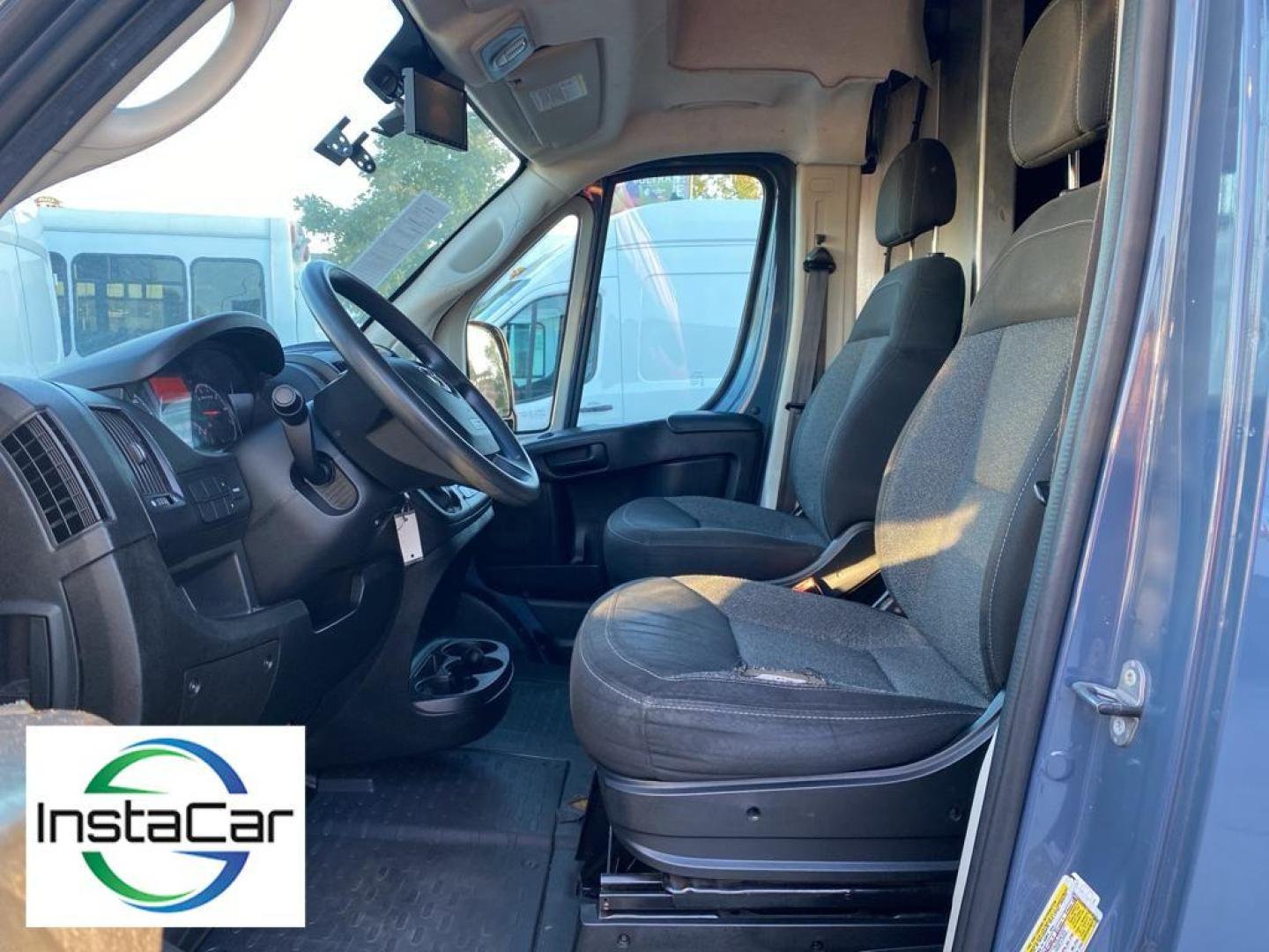 2019 Granite Crystal Metallic Clearcoat /Black Ram ProMaster 3500 High Roof (3C6URVJG8KE) with an V6, 3.6L engine, 6-speed automatic transmission, located at 3147 E Independence Blvd, Charlotte, NC, 28205, 35.200268, -80.773651 - <b>Equipment</b><br>Protect this Ram ProMaster 3500 from unwanted accidents with a cutting edge backup camera system. It features a hands-free Bluetooth phone system. This unit projects refinement with a racy metallic gray exterior. Set the temperature exactly where you are most comfortable in this - Photo#22