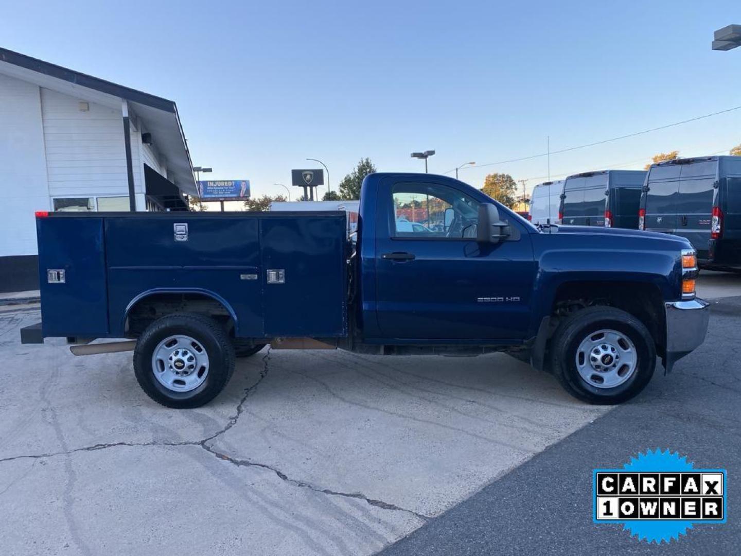 2016 Summit White /Dark Ash/Jet Black Chevrolet Silverado Work Truck (1GB0CUEG7GZ) with an V8, 6.0L engine, 6-speed automatic transmission, located at 3147 E Independence Blvd, Charlotte, NC, 28205, 35.200268, -80.773651 - <b>Equipment</b><br>Good News! This certified CARFAX 1-owner vehicle has only had one owner before you. The Chevrolet Silverado shines with clean polished lines coated with an elegant white finish. This model is rear wheel drive. This 3/4 ton pickup has a V8, 6.0L high output engine. Set the tempera - Photo#10