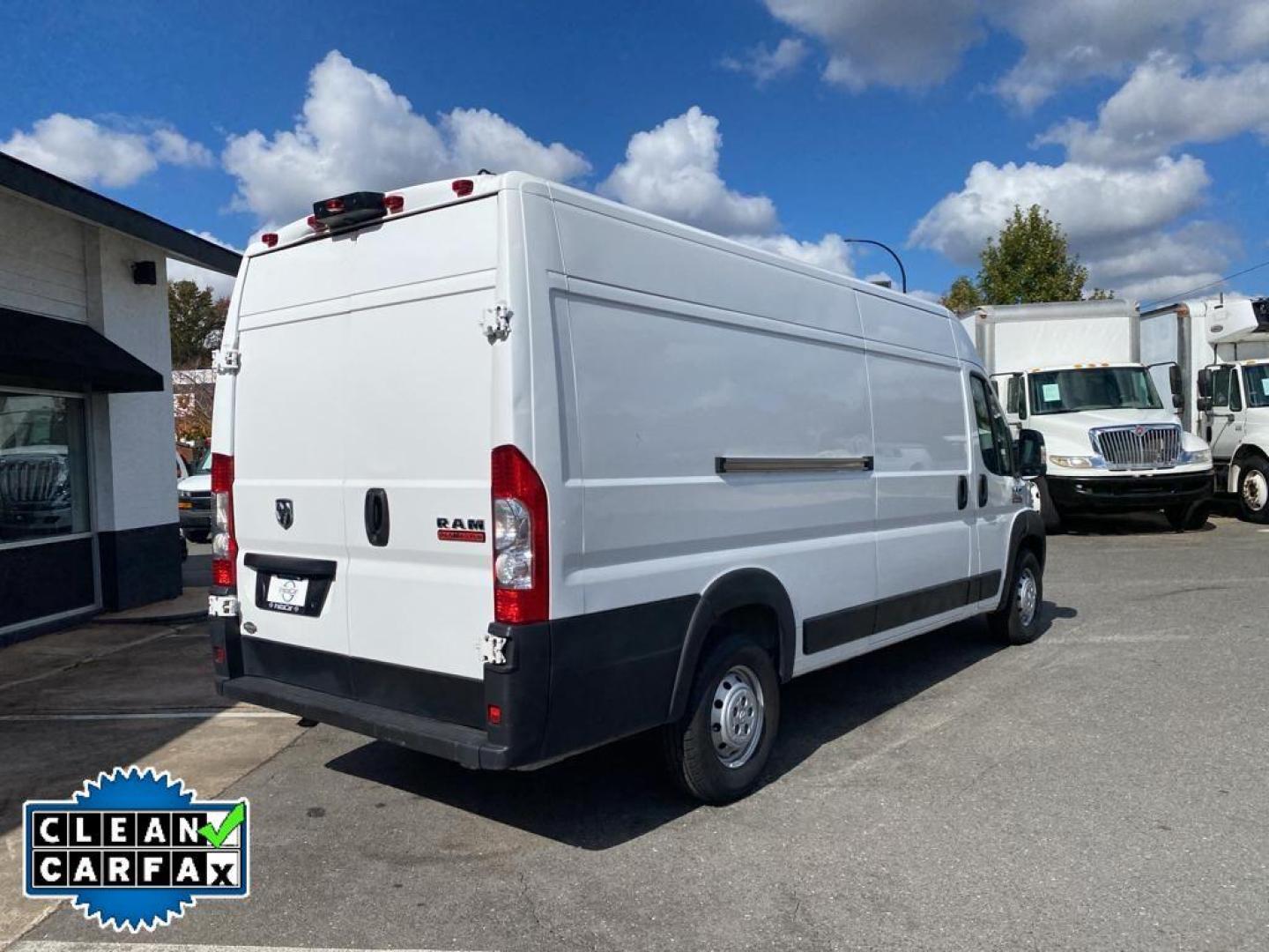 2021 Bright White Clearcoat /Black Ram ProMaster 3500 High Roof (3C6MRVJG9ME) with an V6, 3.6L engine, 6-speed automatic transmission, located at 3147 E Independence Blvd, Charlotte, NC, 28205, 35.200268, -80.773651 - <b>Equipment</b><br>See what's behind you with the back up camera on this vehicle. Our dealership has already run the CARFAX report and it is clean. A clean CARFAX is a great asset for resale value in the future. Bluetooth technology is built into this 2021 Ram ProMaster 3500 , keeping your hands o - Photo#10