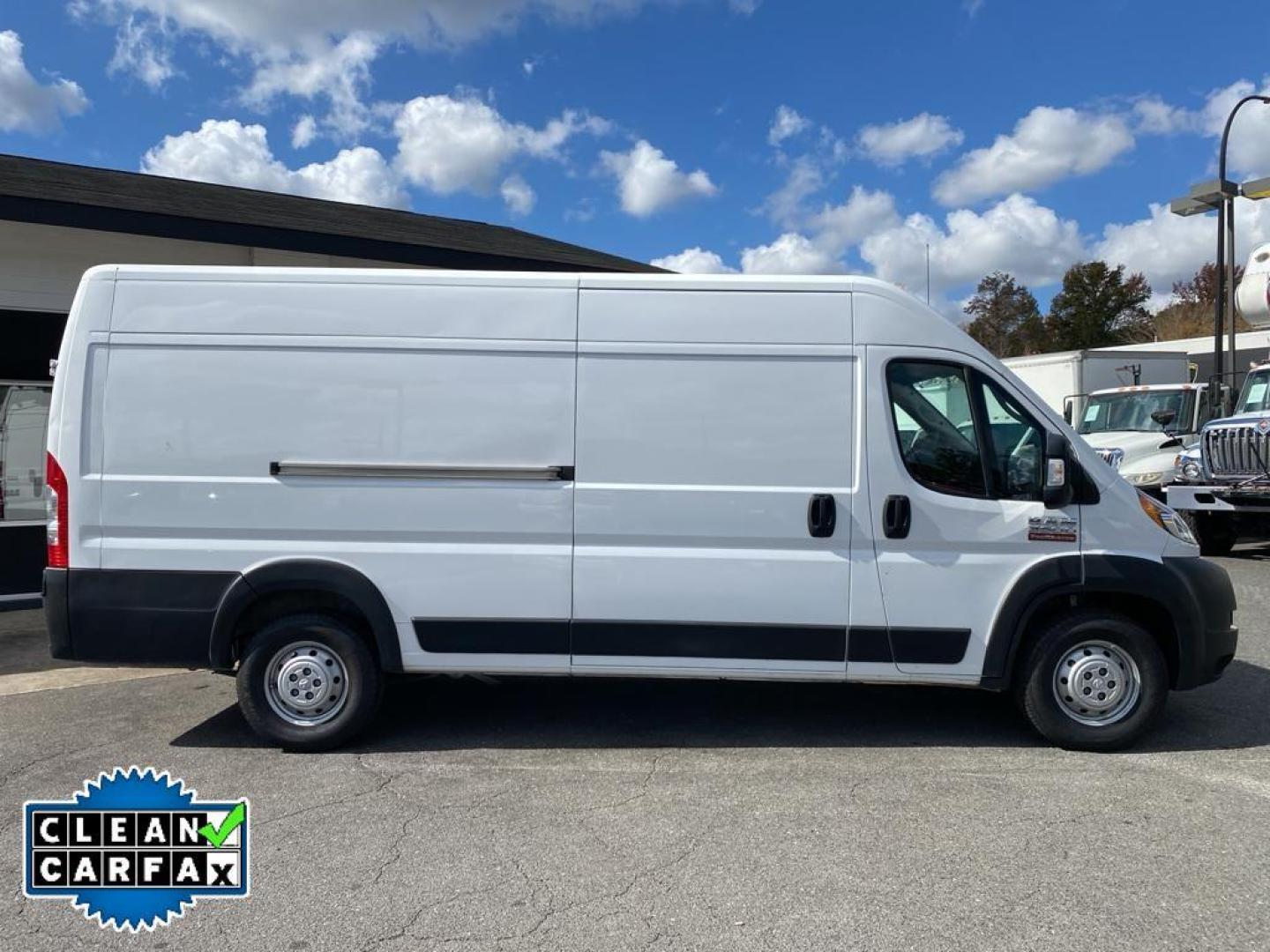 2021 Bright White Clearcoat /Black Ram ProMaster 3500 High Roof (3C6MRVJG9ME) with an V6, 3.6L engine, 6-speed automatic transmission, located at 3147 E Independence Blvd, Charlotte, NC, 28205, 35.200268, -80.773651 - <b>Equipment</b><br>See what's behind you with the back up camera on this vehicle. Our dealership has already run the CARFAX report and it is clean. A clean CARFAX is a great asset for resale value in the future. Bluetooth technology is built into this 2021 Ram ProMaster 3500 , keeping your hands o - Photo#11