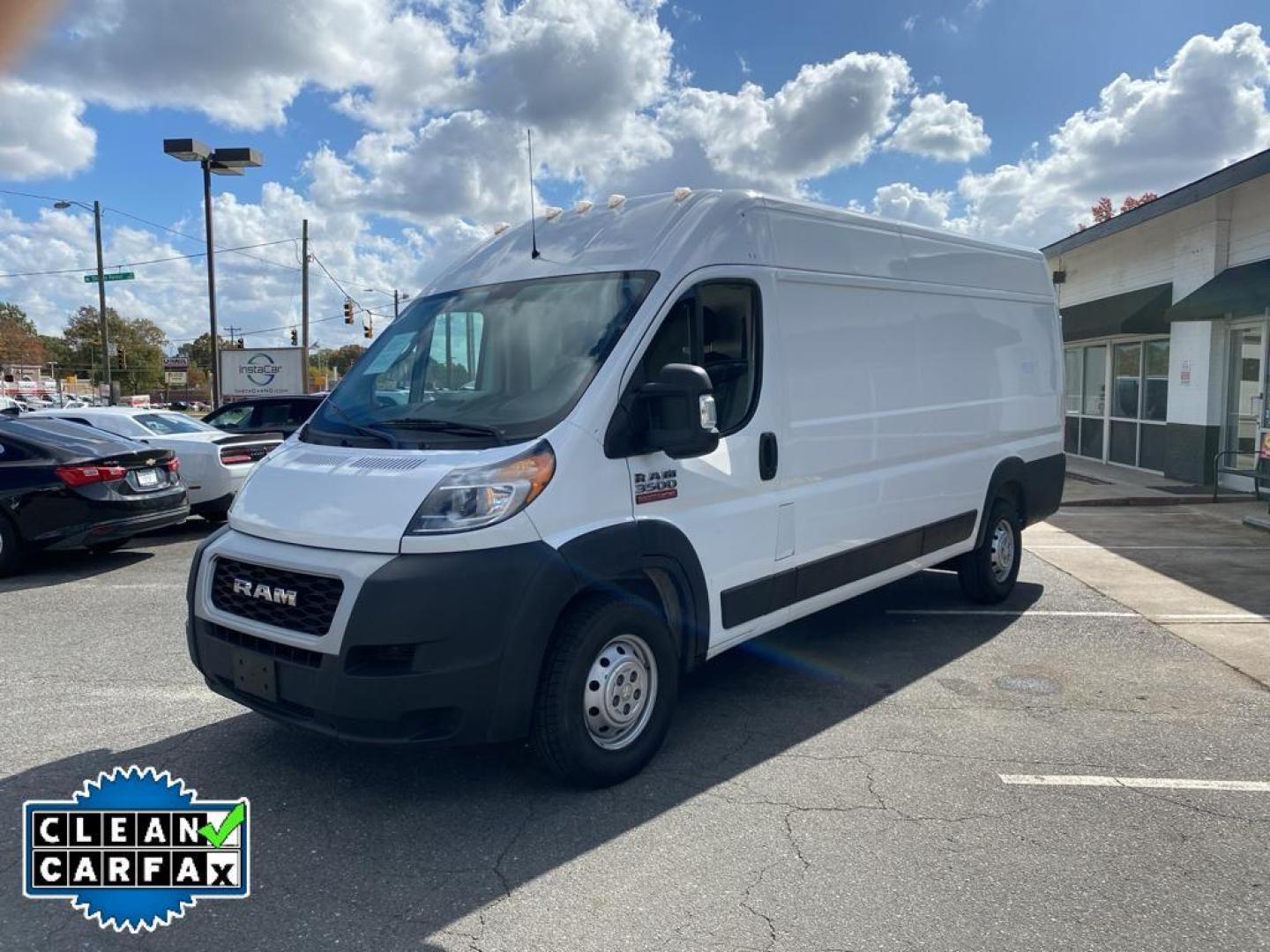 2021 Bright White Clearcoat /Black Ram ProMaster 3500 High Roof (3C6MRVJG9ME) with an V6, 3.6L engine, 6-speed automatic transmission, located at 3147 E Independence Blvd, Charlotte, NC, 28205, 35.200268, -80.773651 - <b>Equipment</b><br>See what's behind you with the back up camera on this vehicle. Our dealership has already run the CARFAX report and it is clean. A clean CARFAX is a great asset for resale value in the future. Bluetooth technology is built into this 2021 Ram ProMaster 3500 , keeping your hands o - Photo#6