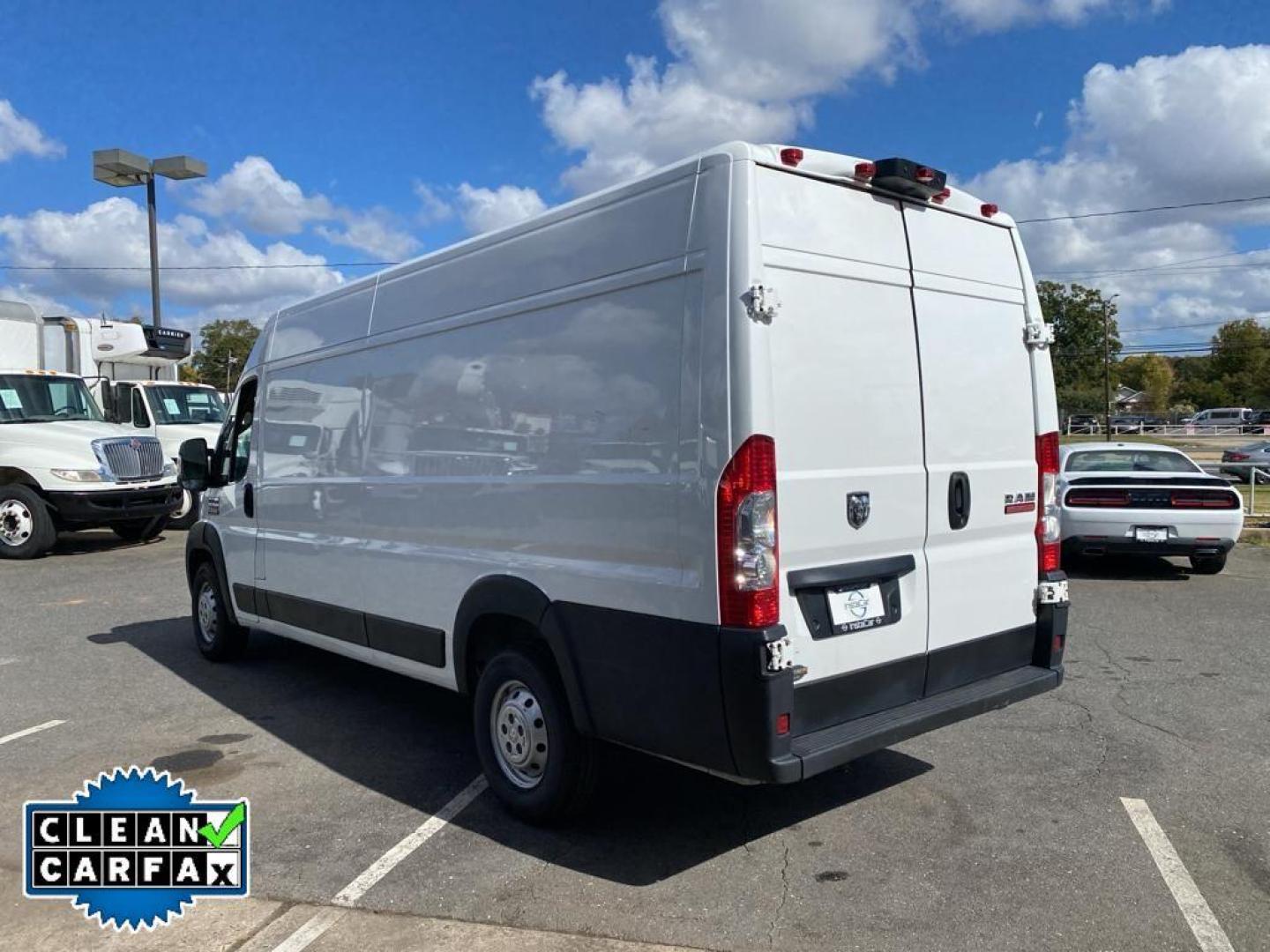 2021 Bright White Clearcoat /Black Ram ProMaster 3500 High Roof (3C6MRVJG9ME) with an V6, 3.6L engine, 6-speed automatic transmission, located at 3147 E Independence Blvd, Charlotte, NC, 28205, 35.200268, -80.773651 - <b>Equipment</b><br>See what's behind you with the back up camera on this vehicle. Our dealership has already run the CARFAX report and it is clean. A clean CARFAX is a great asset for resale value in the future. Bluetooth technology is built into this 2021 Ram ProMaster 3500 , keeping your hands o - Photo#8