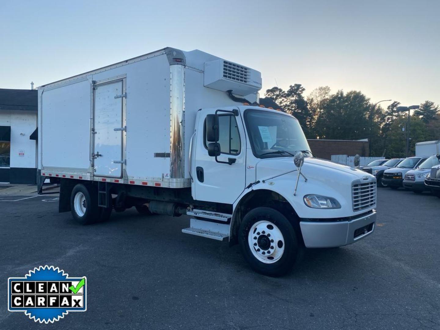 2017 white Freightliner M2 106 Medium Duty (1FVACXDT2HH) with an 6 Cyl, 6.7L engine, Automatic transmission, located at 3147 E Independence Blvd, Charlotte, NC, 28205, 35.200268, -80.773651 - Photo#4